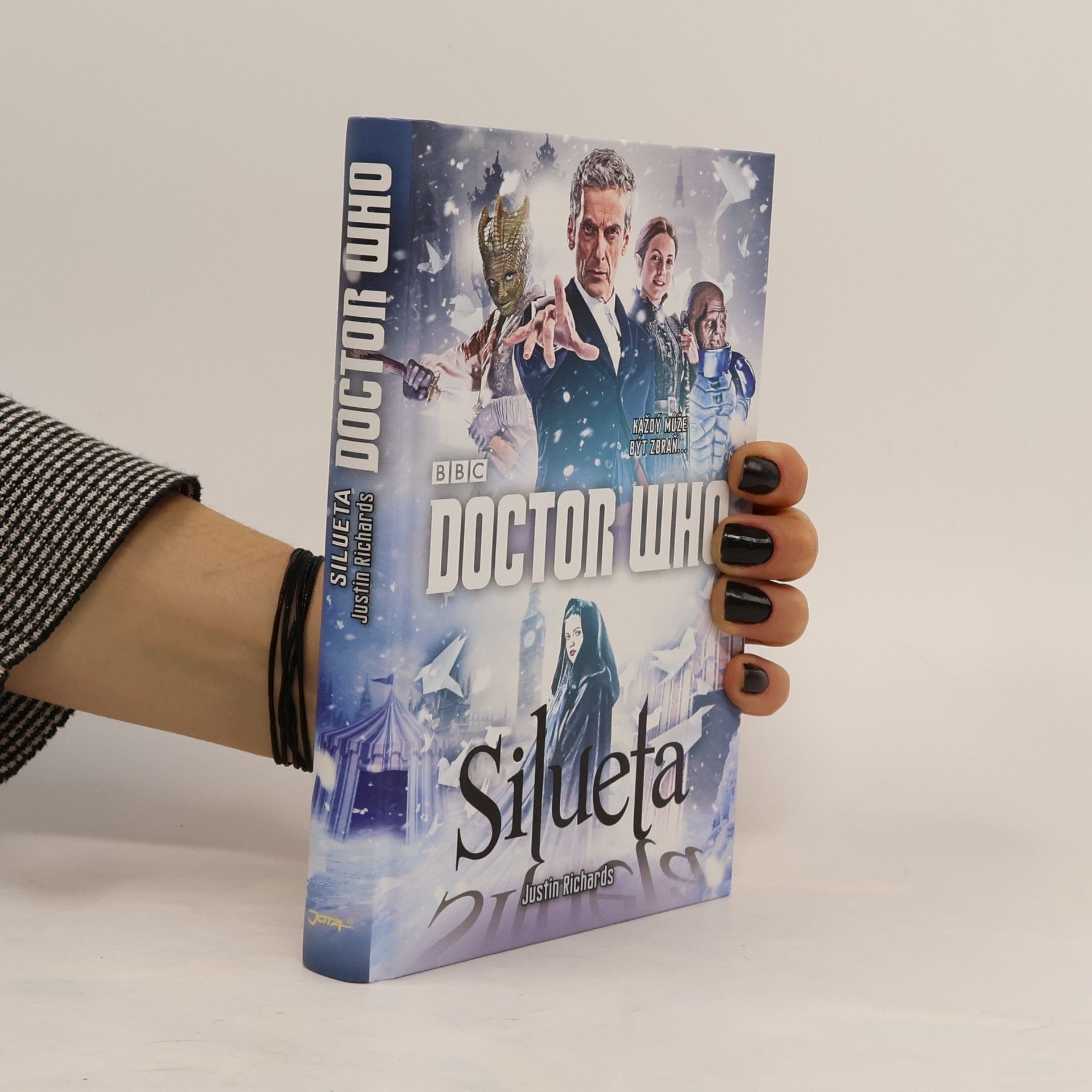 Justin Richards Doctor Who. Silueta