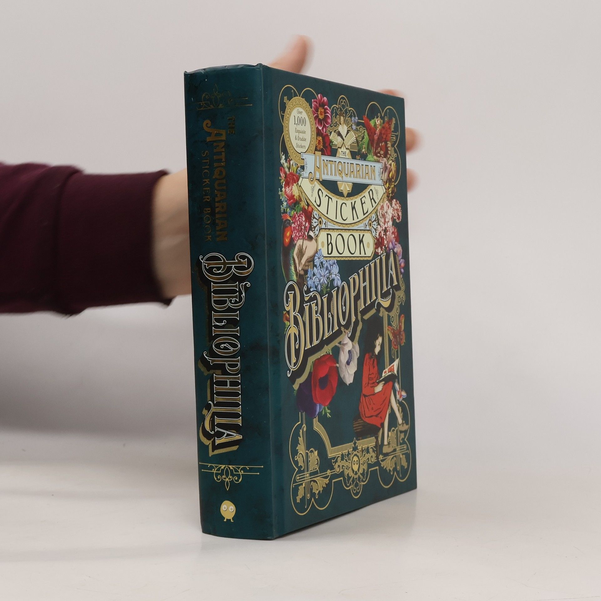 Macmillan USA The Antiquarian Sticker Book: Bibliophilia