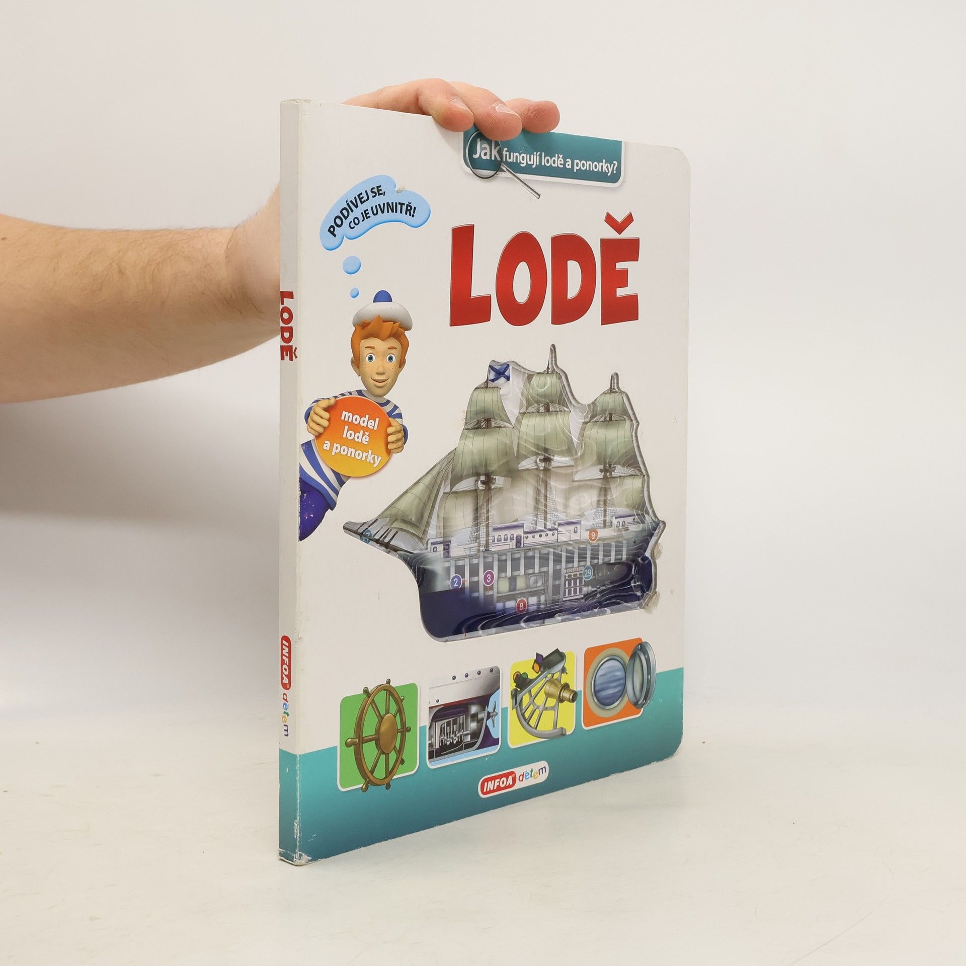 Svjatoslav Bulackij Lodě : jak fungují lodě a ponorky? (interaktivní kniha)