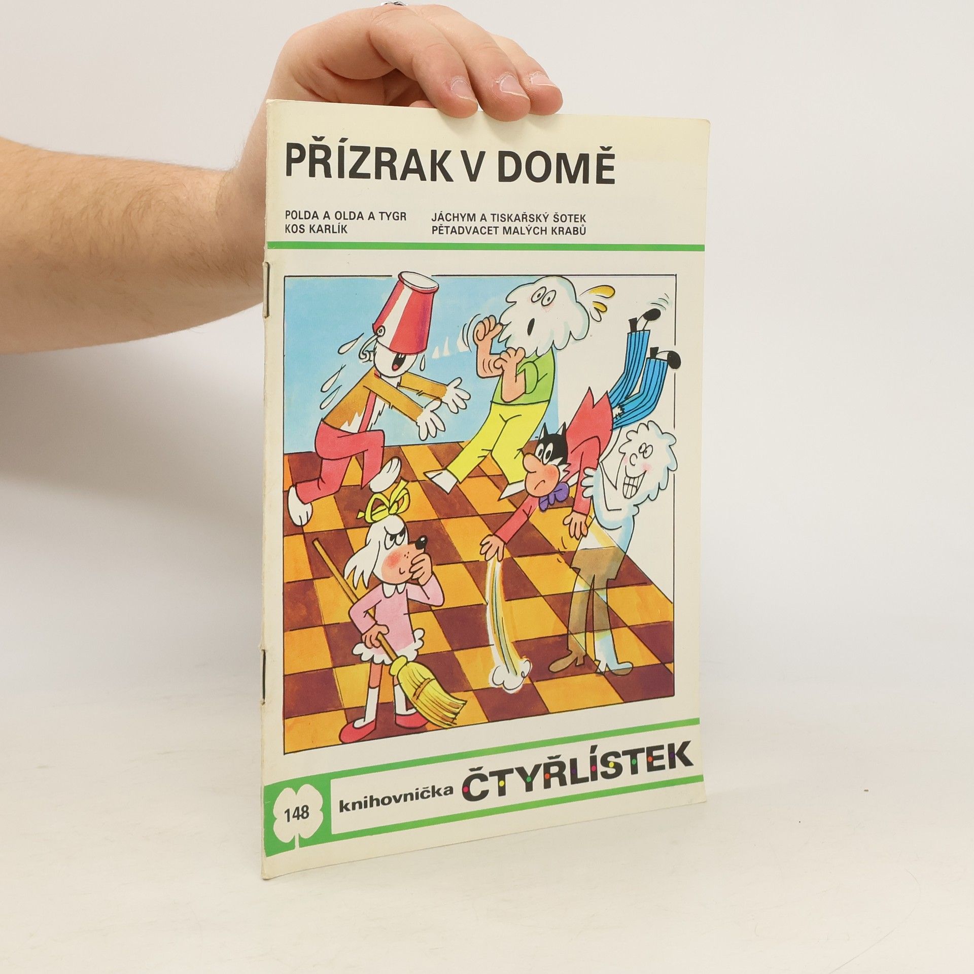 Jaroslav Němeček Čtyřlístek 148. Přízrak v domě