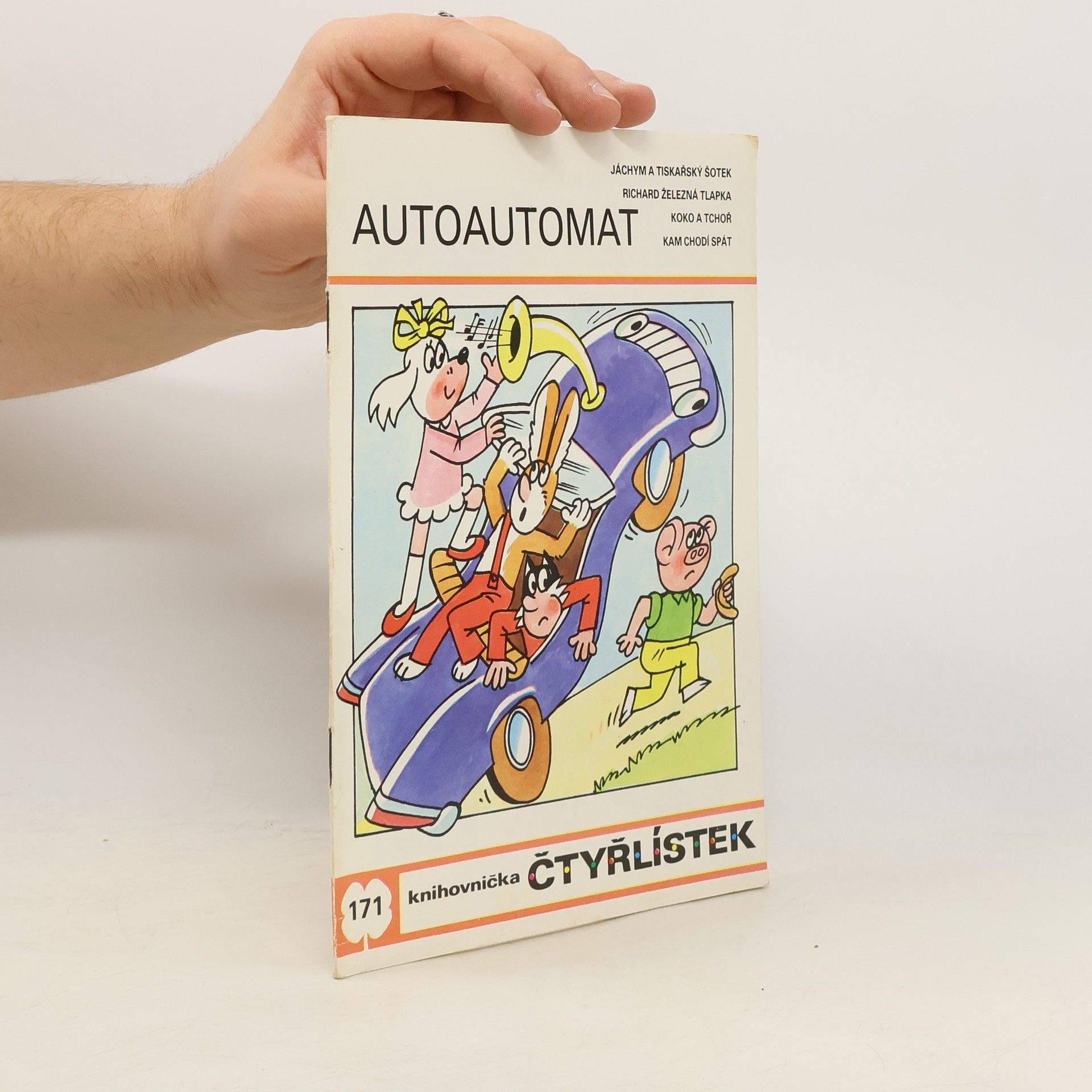 Jaroslav Němeček Čtyřlístek 171. Autoautomat