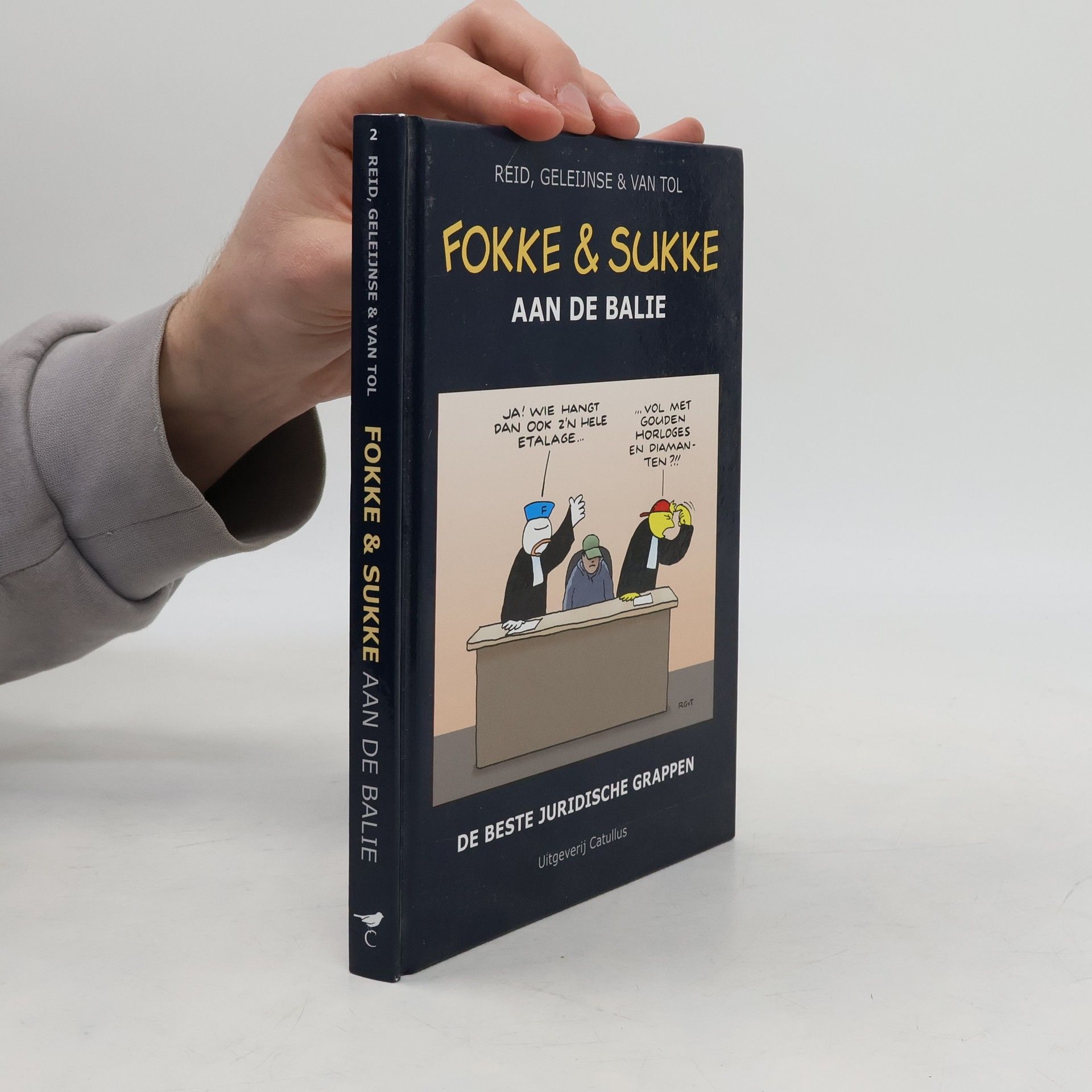 Stuart Johnson Reid Fokke & Sukke aan de balie. De beste juridische grappen