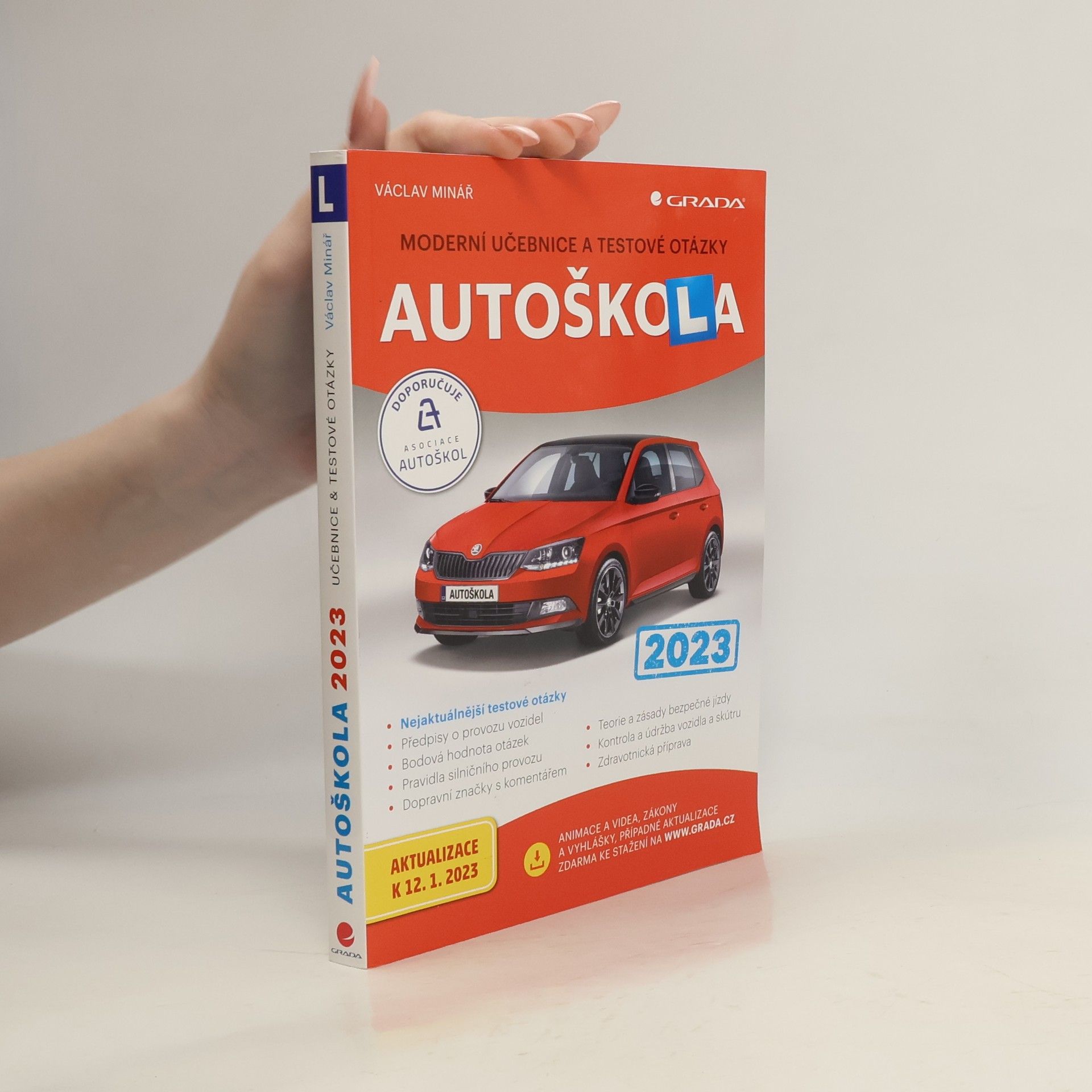 Autoškola: moderní učebnice a testové otázky: 2023