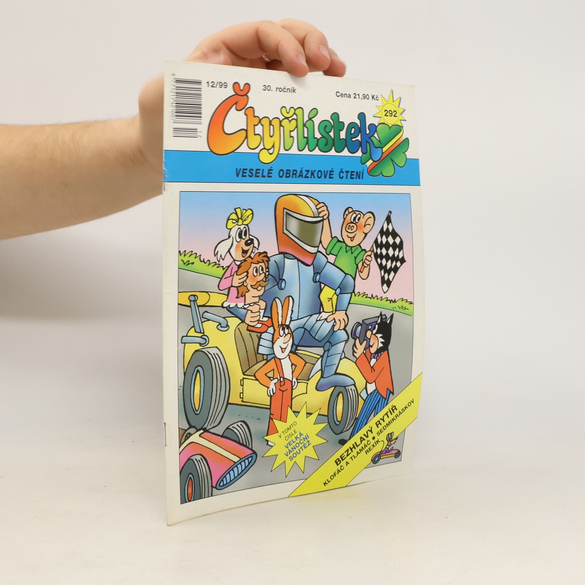 Kolektiv autorů Čtyřlístek 292. 12/1999