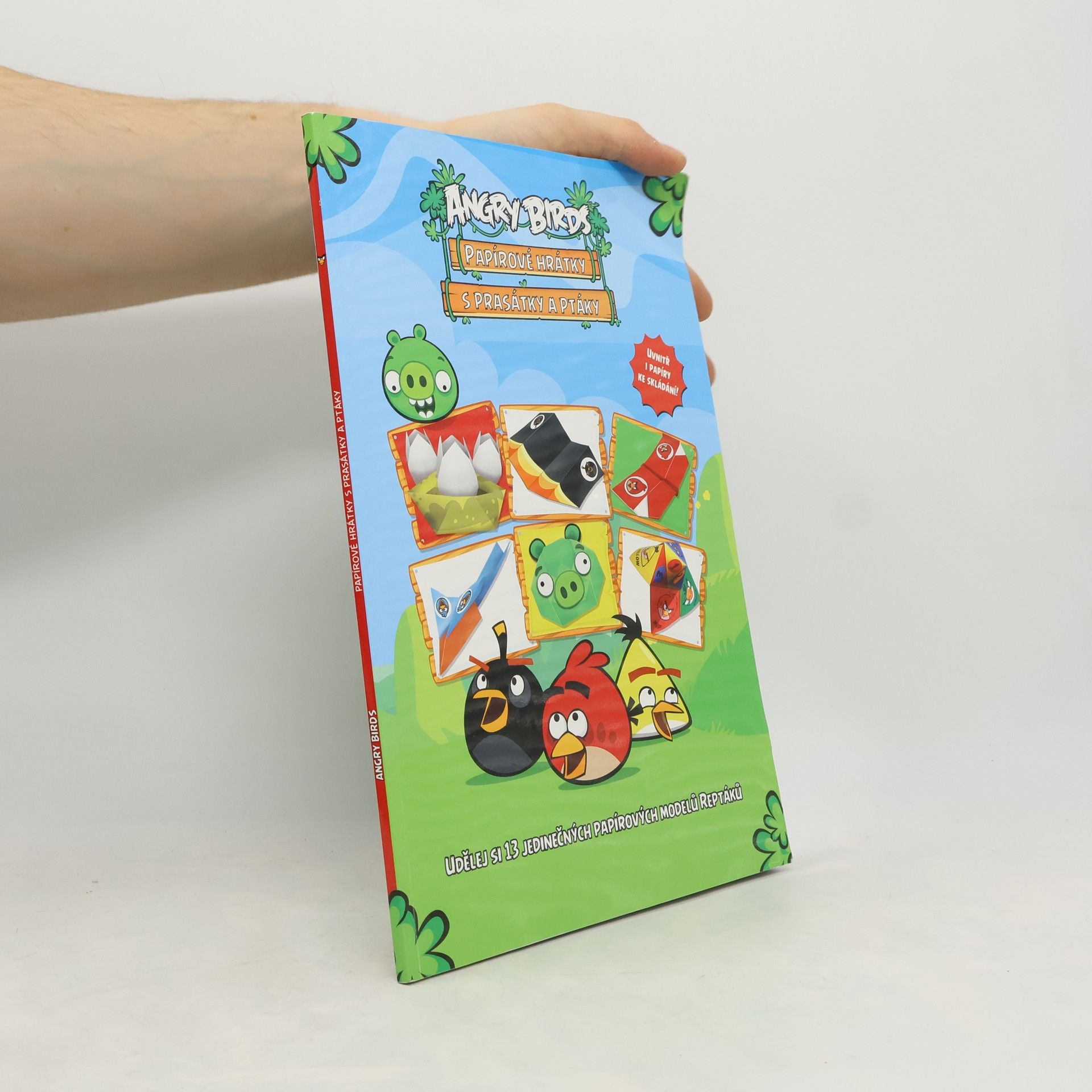 Kolektív autorov Angry Birds papírové hrátky s prasátky a ptáky
