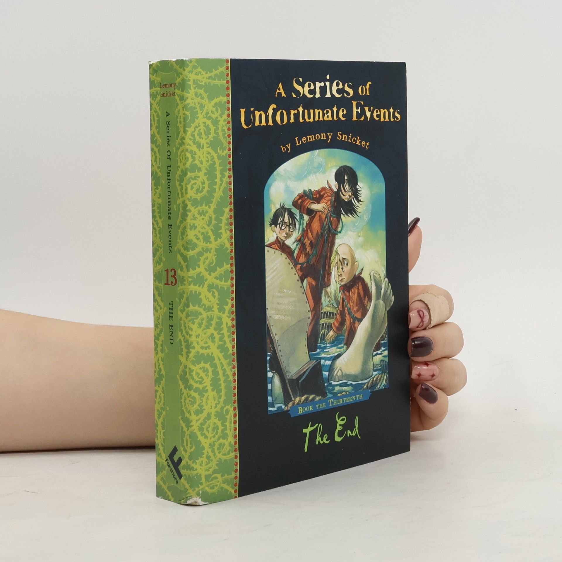 Lemony Snicket A series of unfortunate events. The end. Book the thirteenth