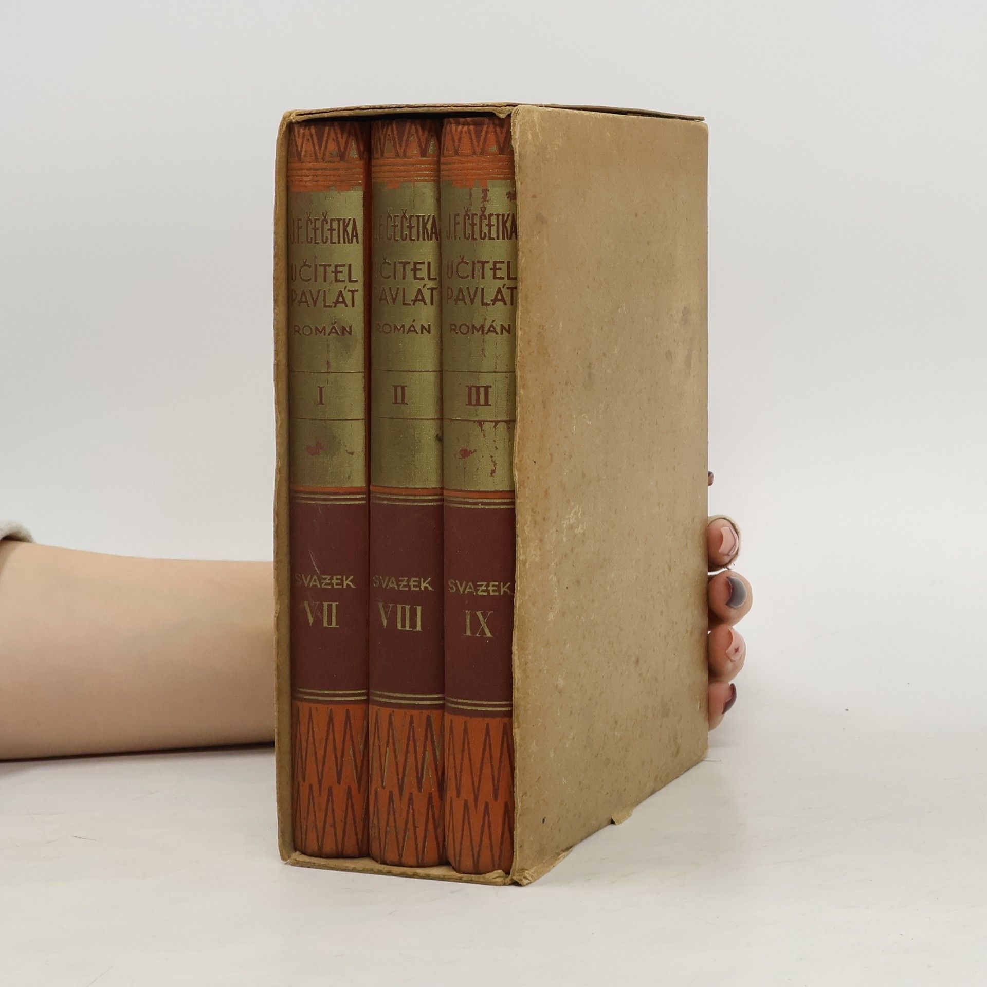 František Josef Čečetka Učitel Pavlát I.-III.