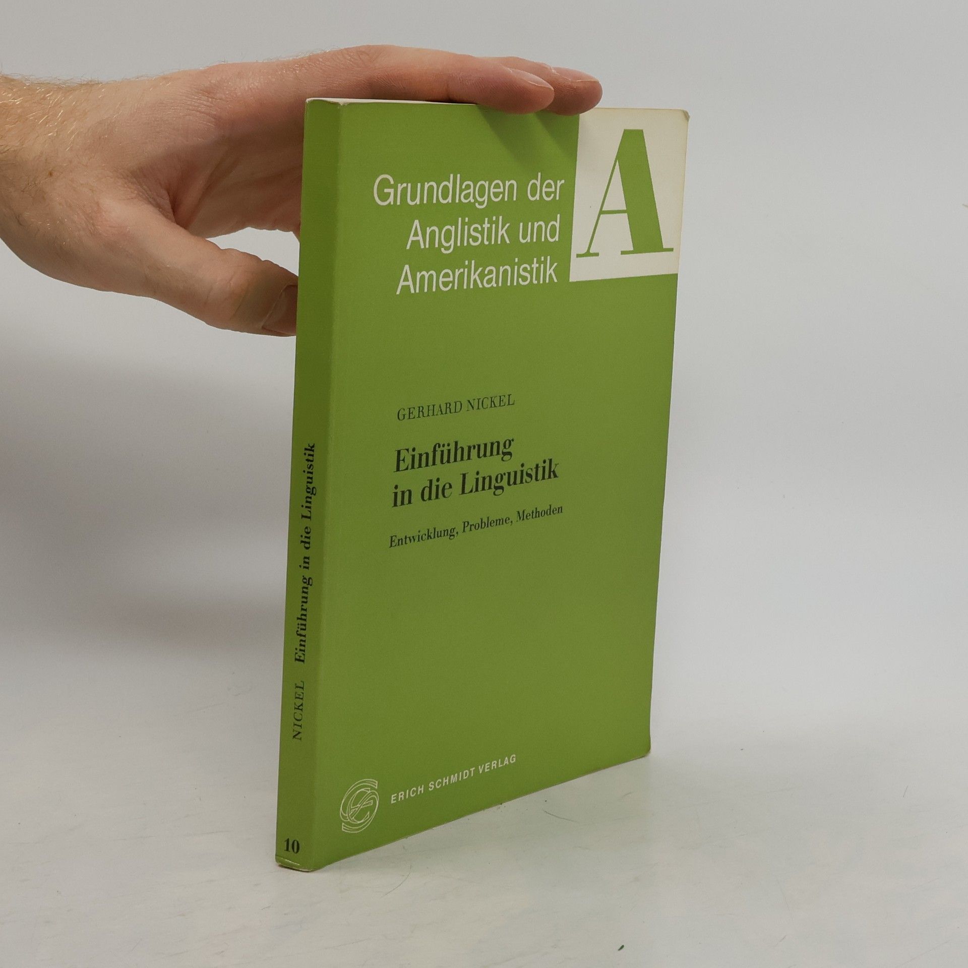 Gerhard Nickel Einführung in die Linguistik