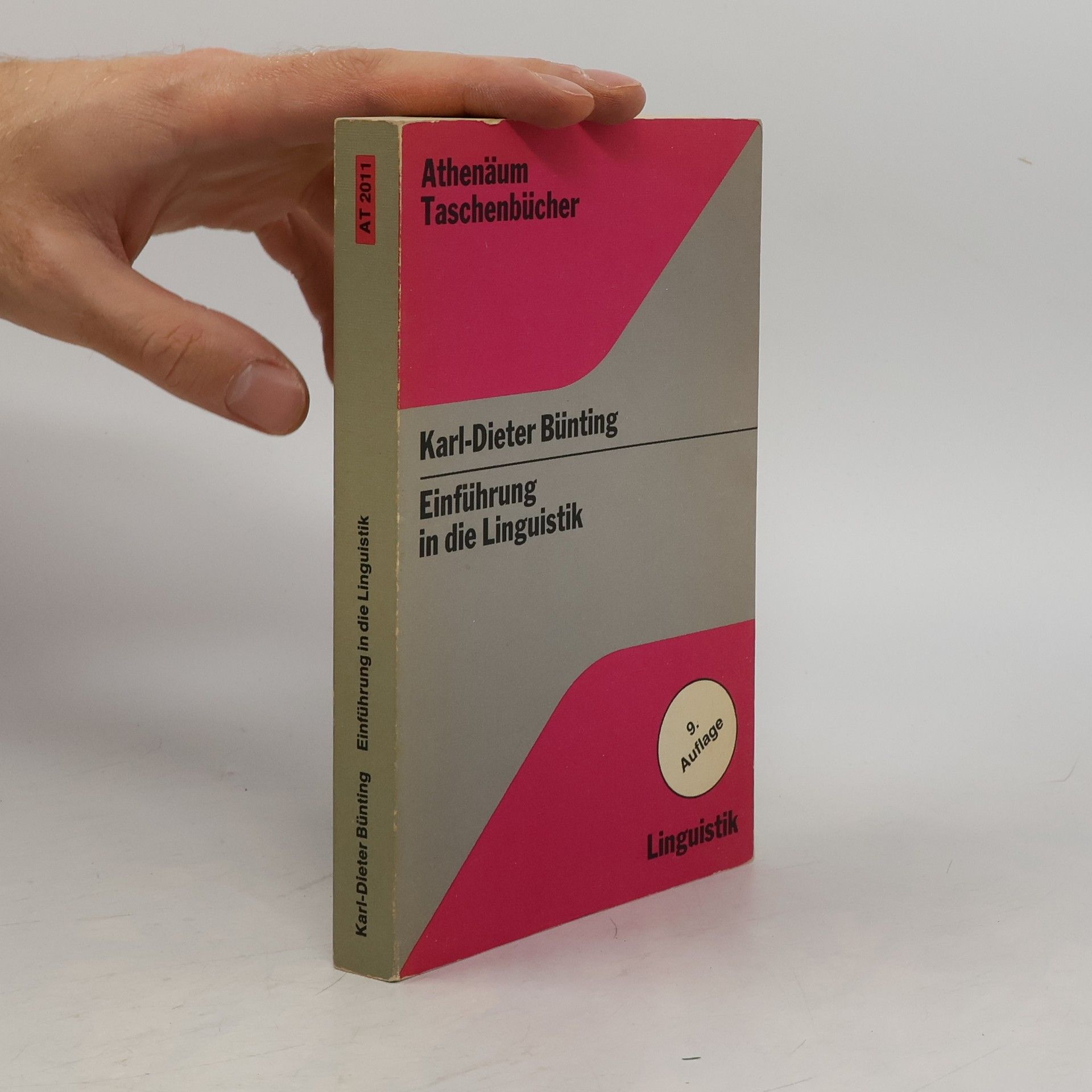 Karl-Dieter Bünting Einführung in die Linguistik