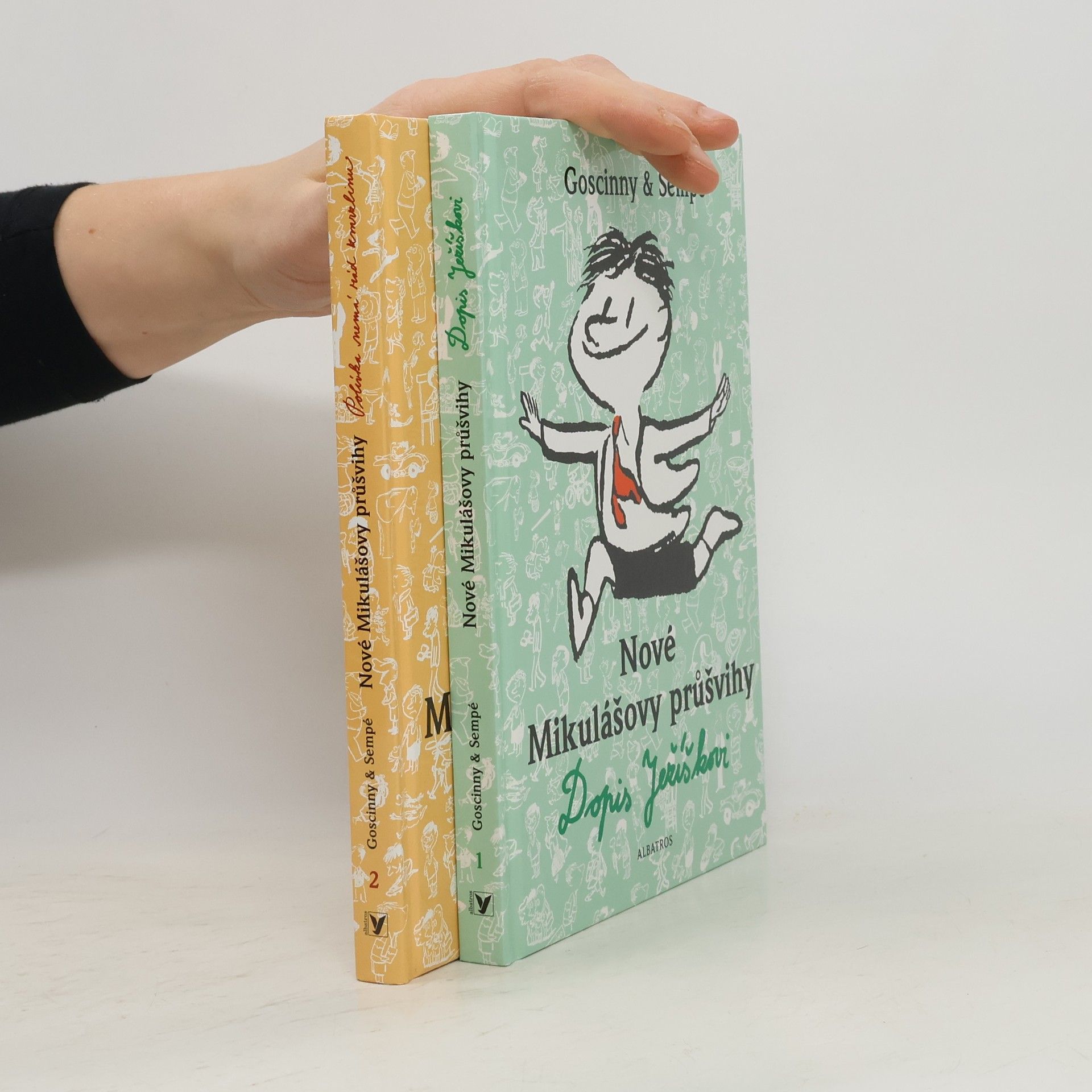 René Goscinny Nové Mikulášovy průšvihy 1-2
