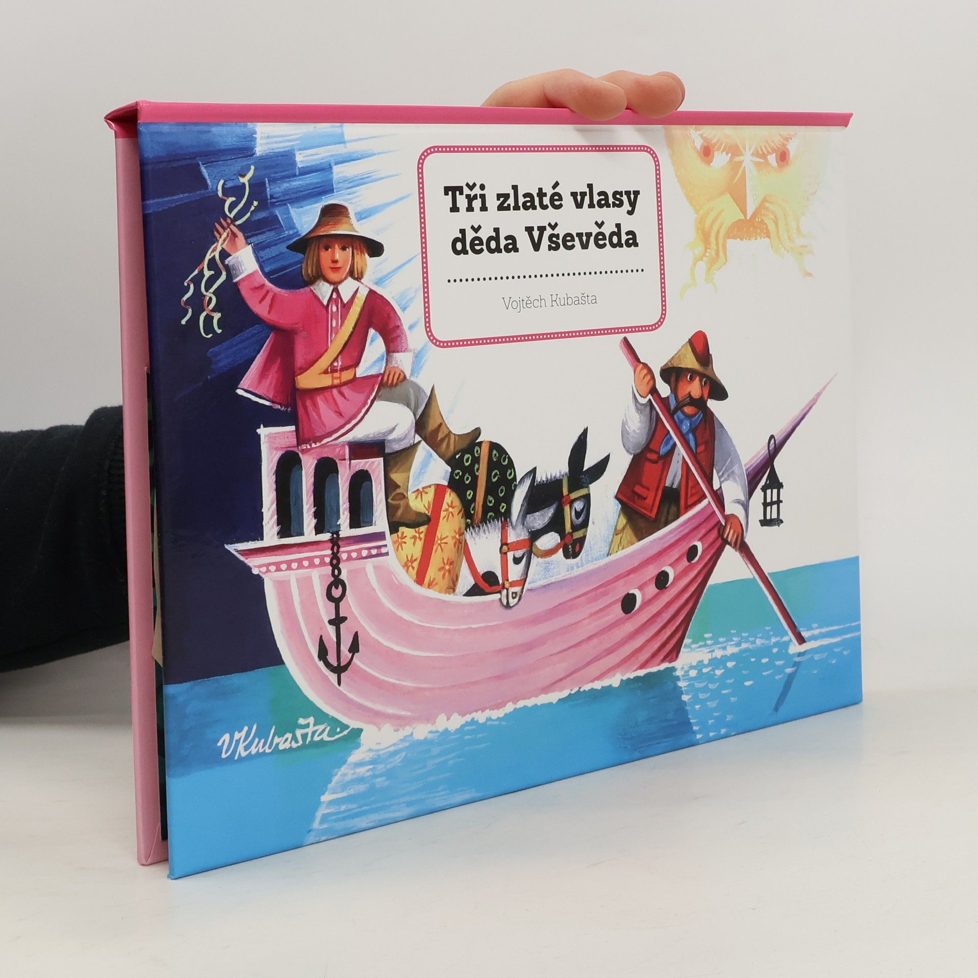 Vojtěch Kubašta Tři zlaté vlasy děda Vševěda