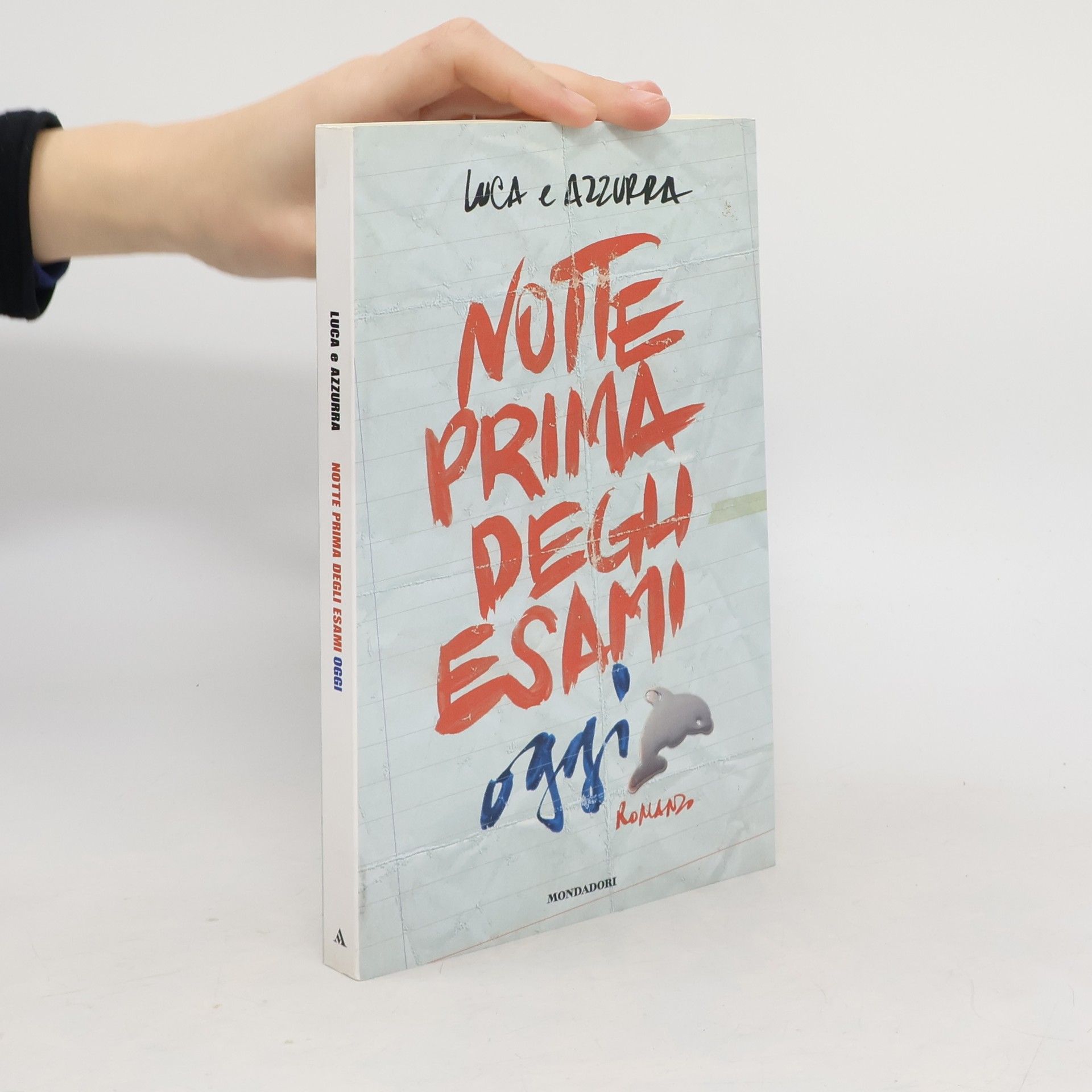 Luca Notte prima degli esami oggi