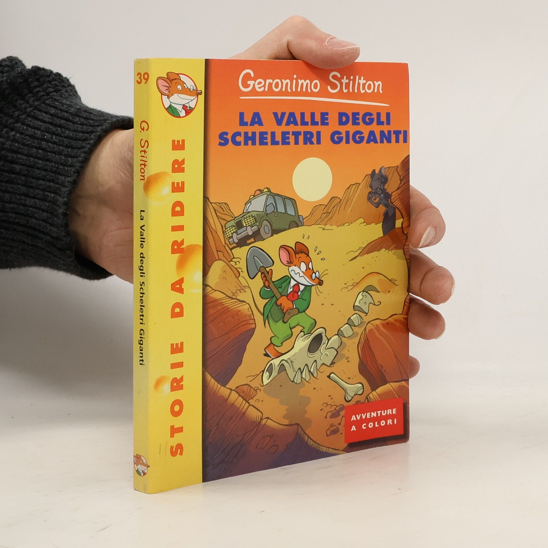 Elisabetta Dami Geronimo Stilton - 39: La valle degli scheletri giganti