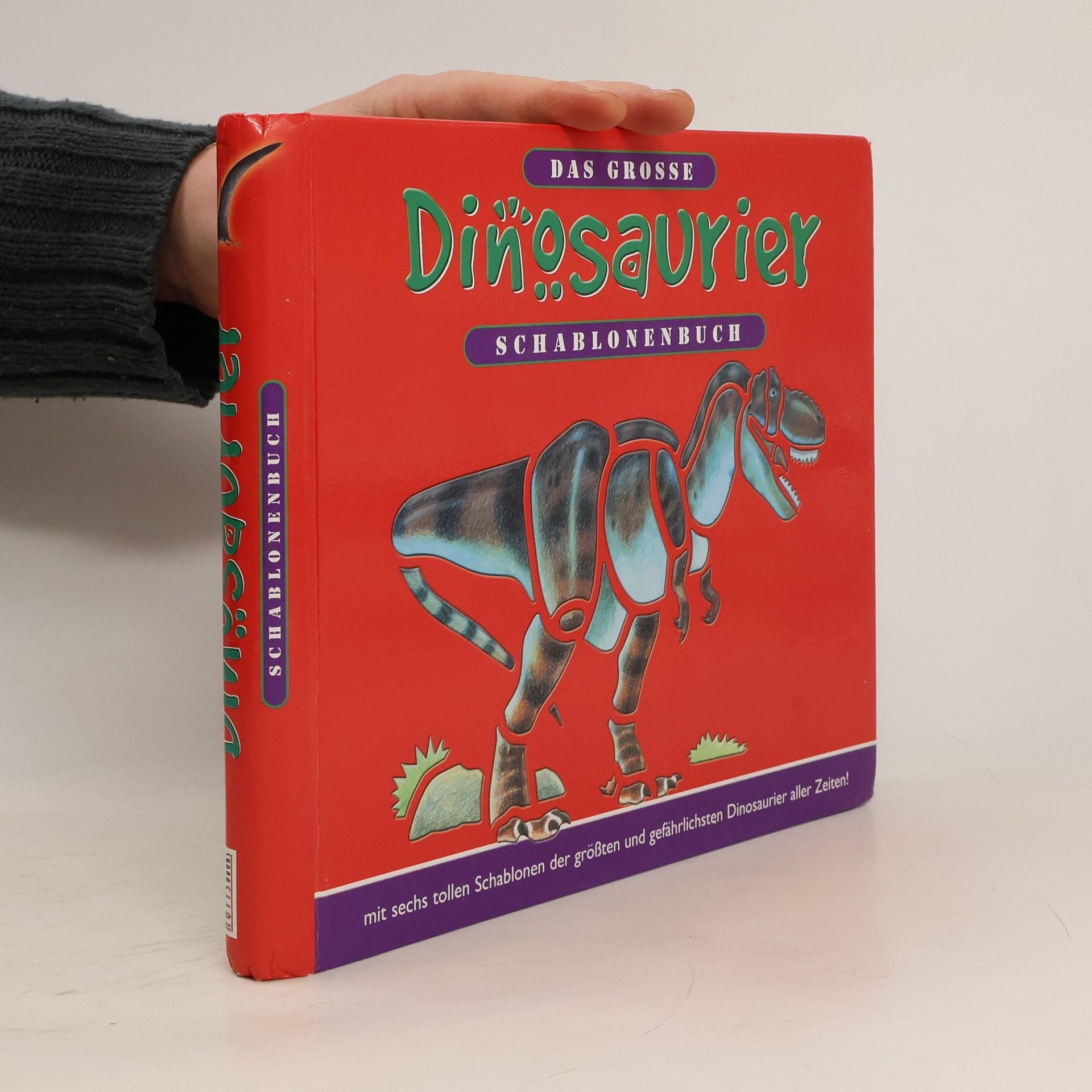 Das grosse Dinosaurier-Schablonenbuch. Dinosaurier 