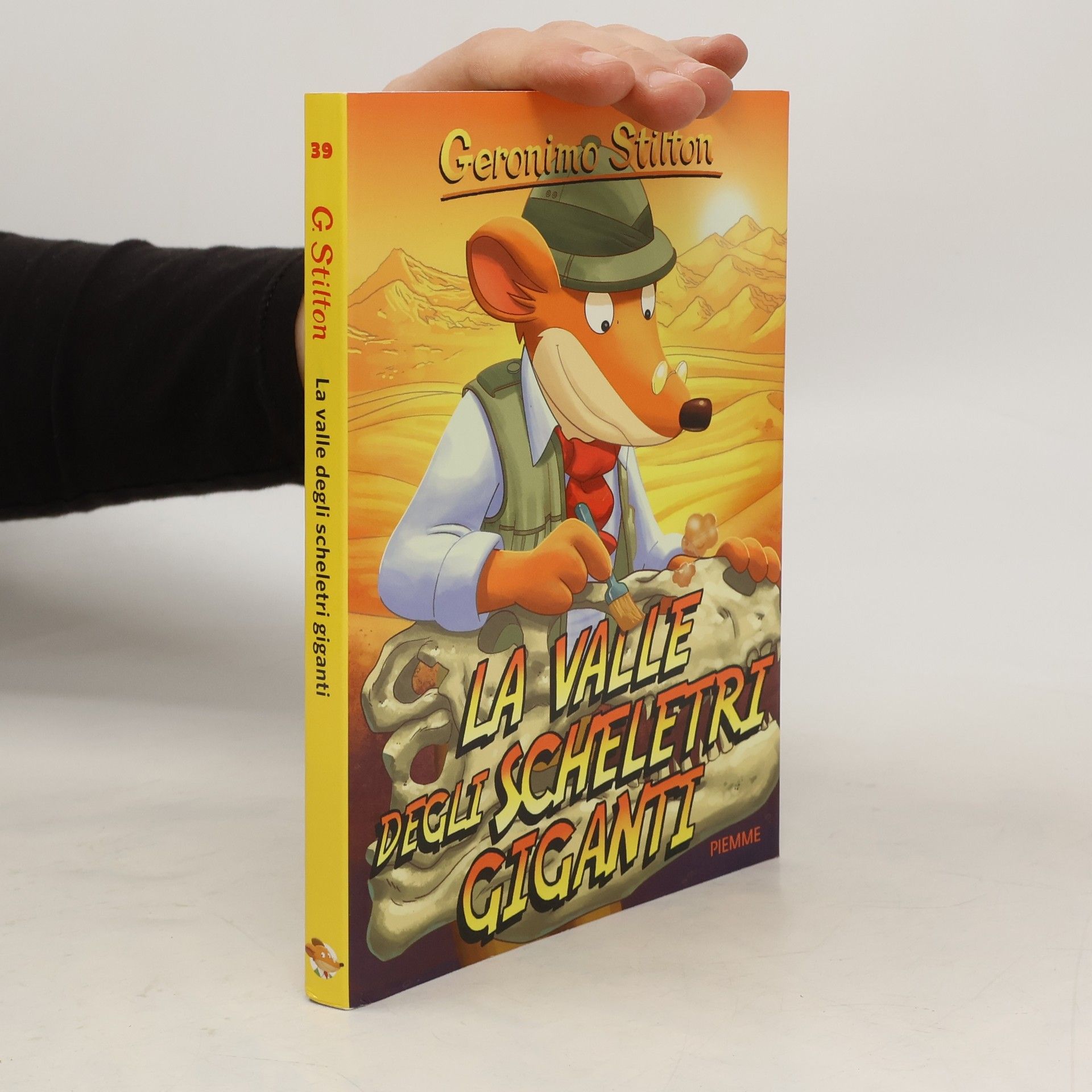 Elisabetta Dami Geronimo Stilton - 39: La valle degli scheletri giganti