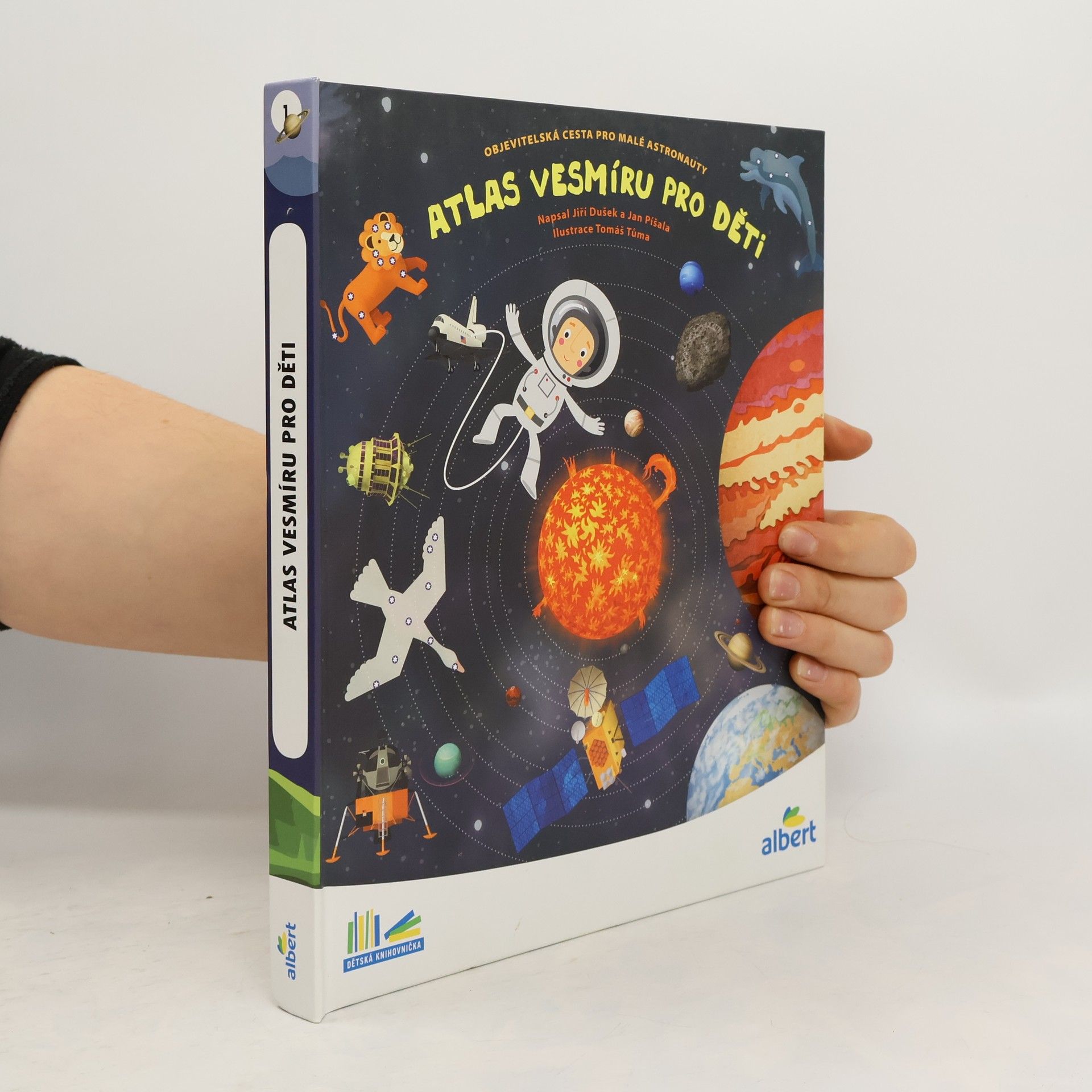 Atlas vesmíru pro děti: Objevitelská cesta pro malé astronauty