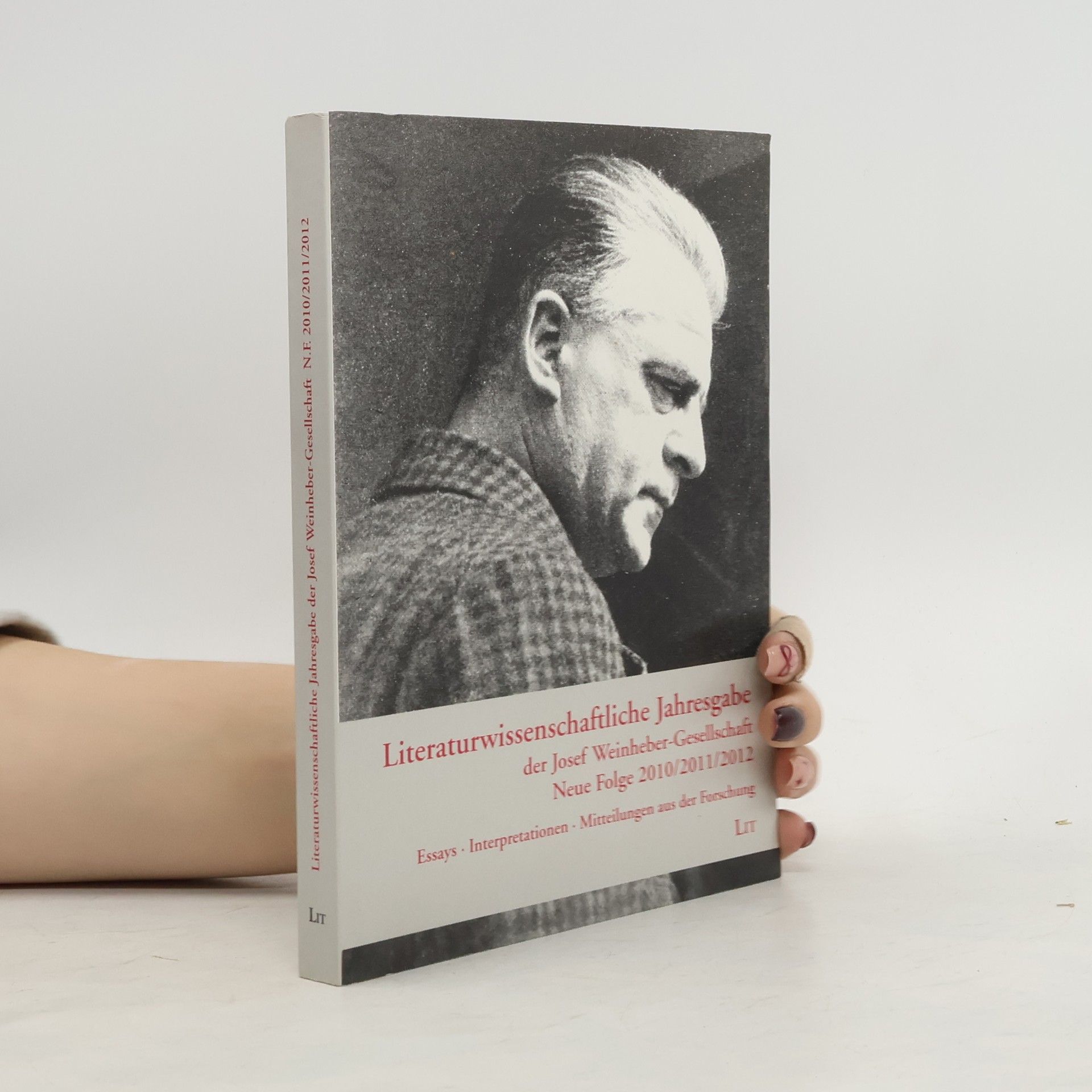 Christoph Fackelmann Literaturwissenschaftliche Jahresgabe der Josef Weinheber-Gesellschaft