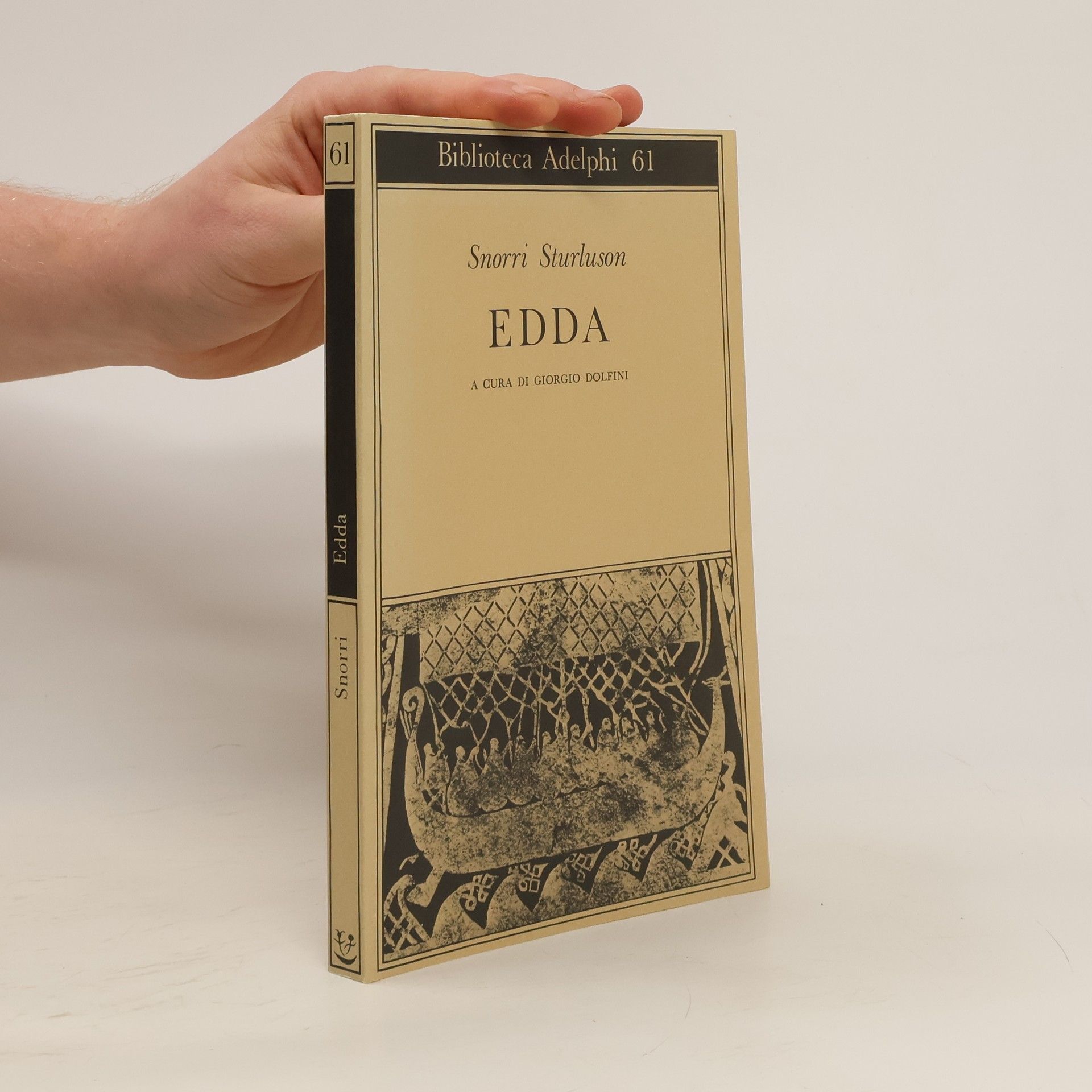 Snorri Sturluson Biblioteca Adelphi - 61: Edda
