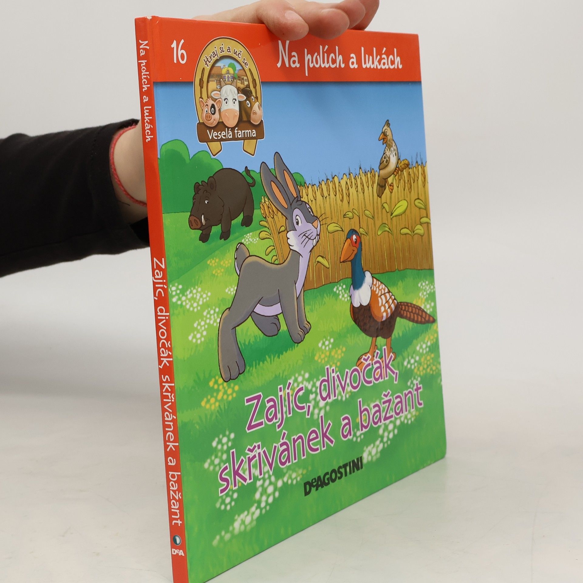 Autorenkollektiv Na polích a lukách 16. Zajíc, divočák, skřivánek a bažant
