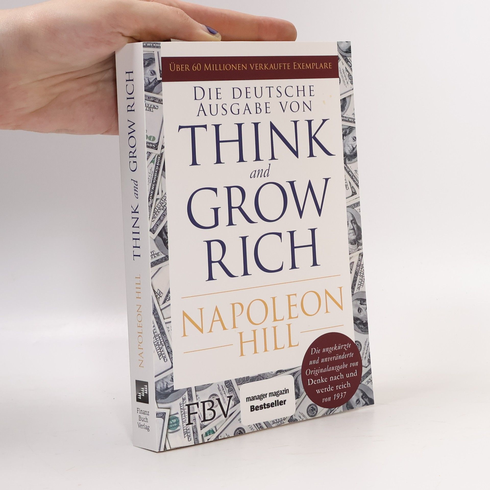 Die deutsche Ausgabe von Think and Grow Rich