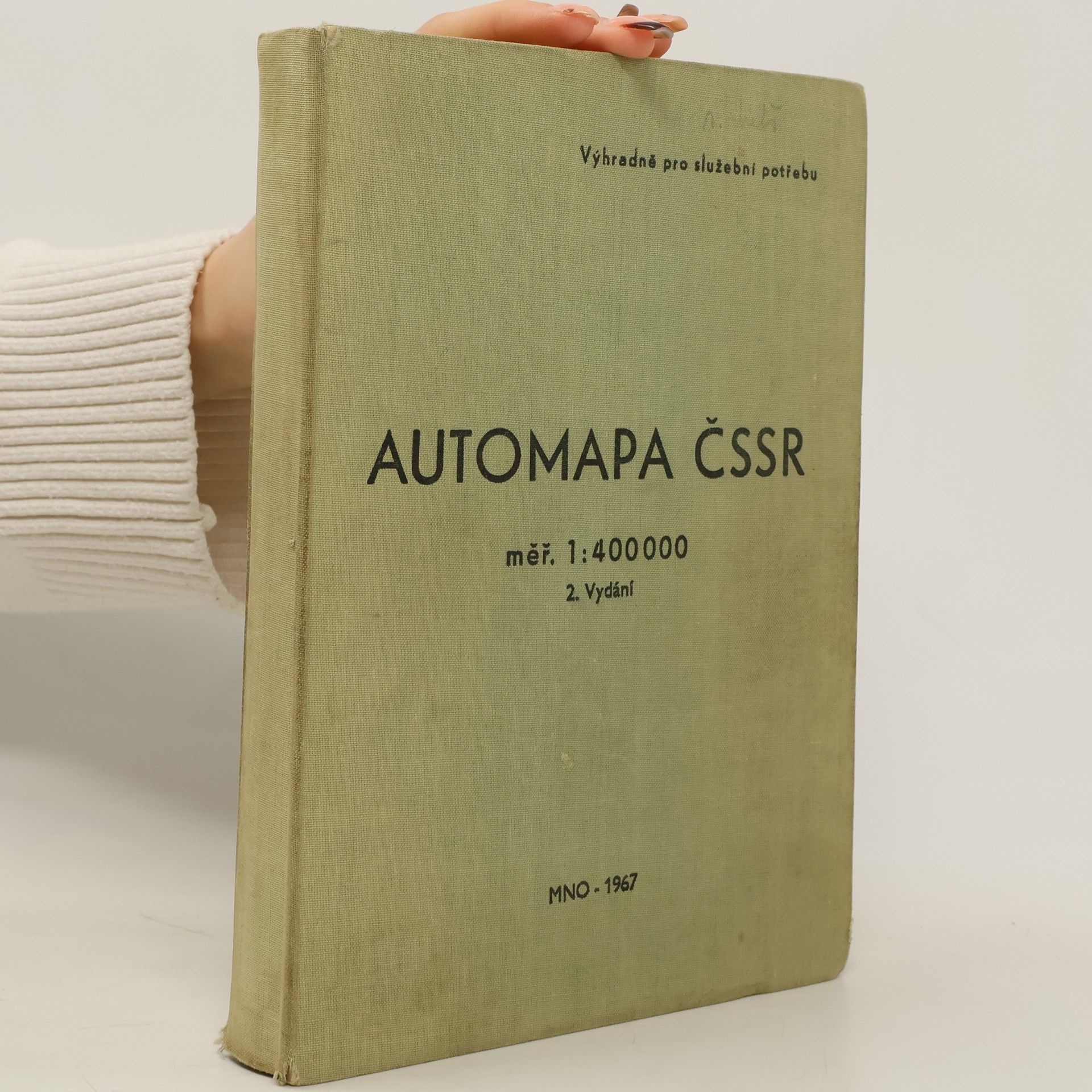 Kolektív autorov Automapa ČSSR. 1 : 400 000