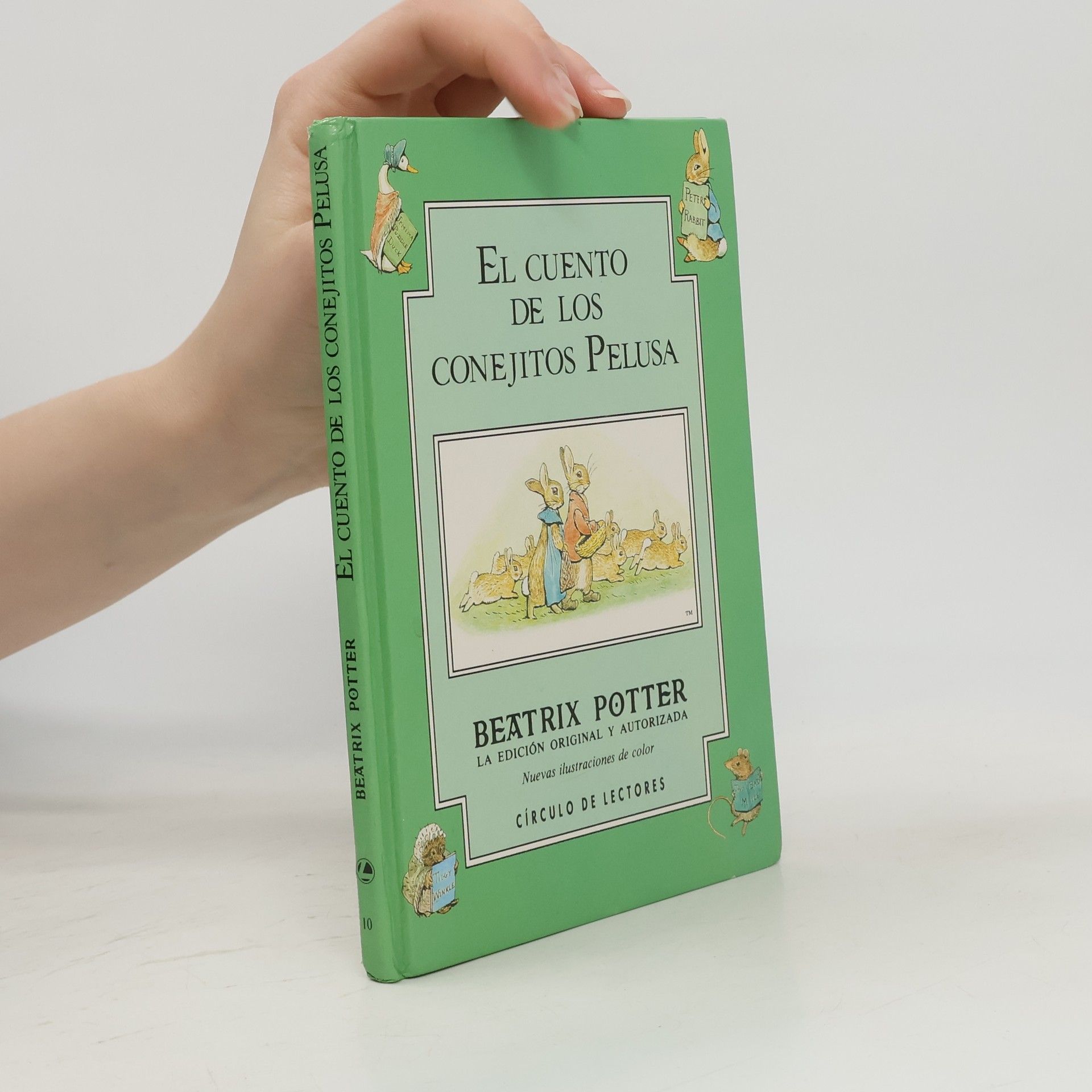 Beatrix Potterová Cuento de los Conejitos Pelusa