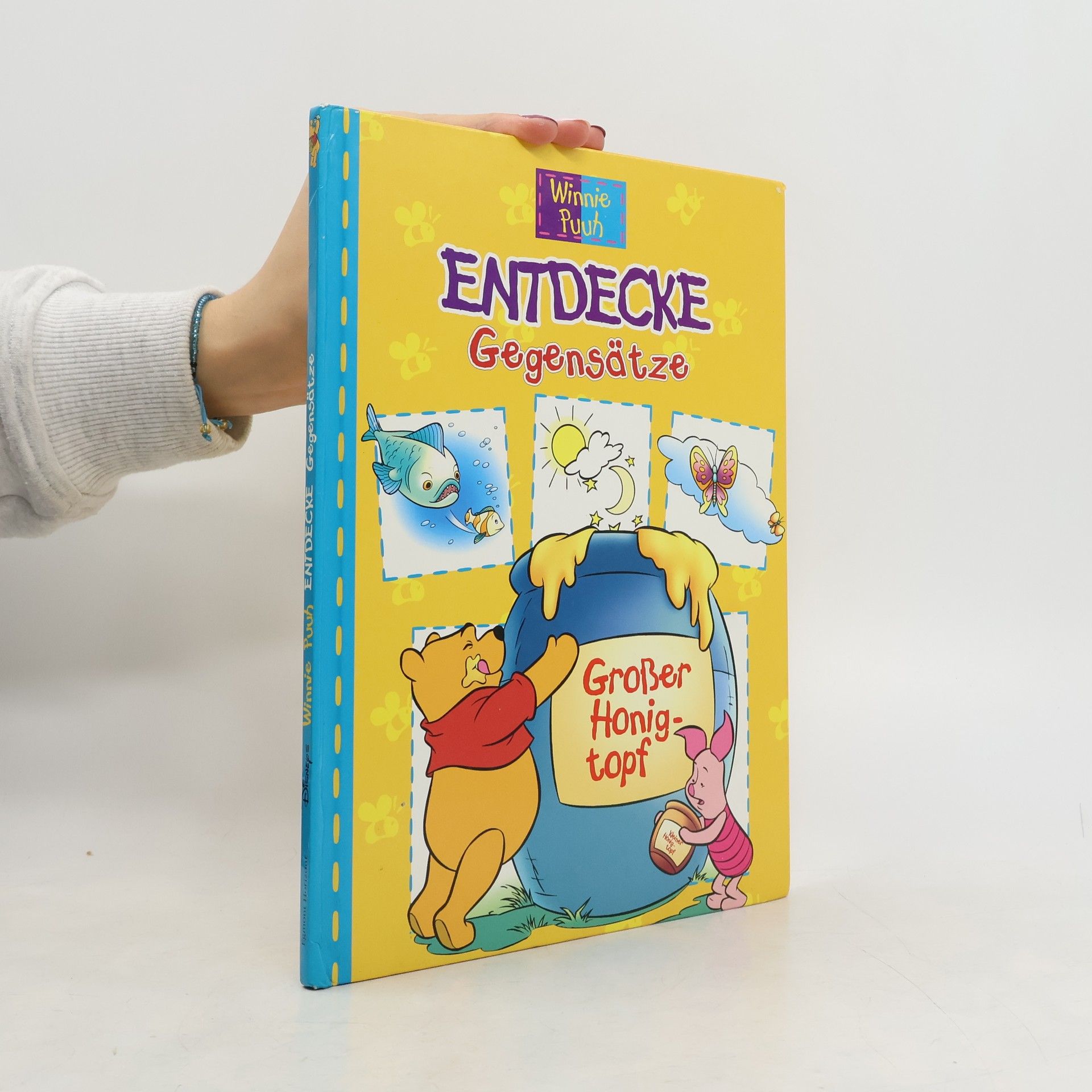 Winnie Puuh: Entdecke Gegensätze. Großer Honigtopf