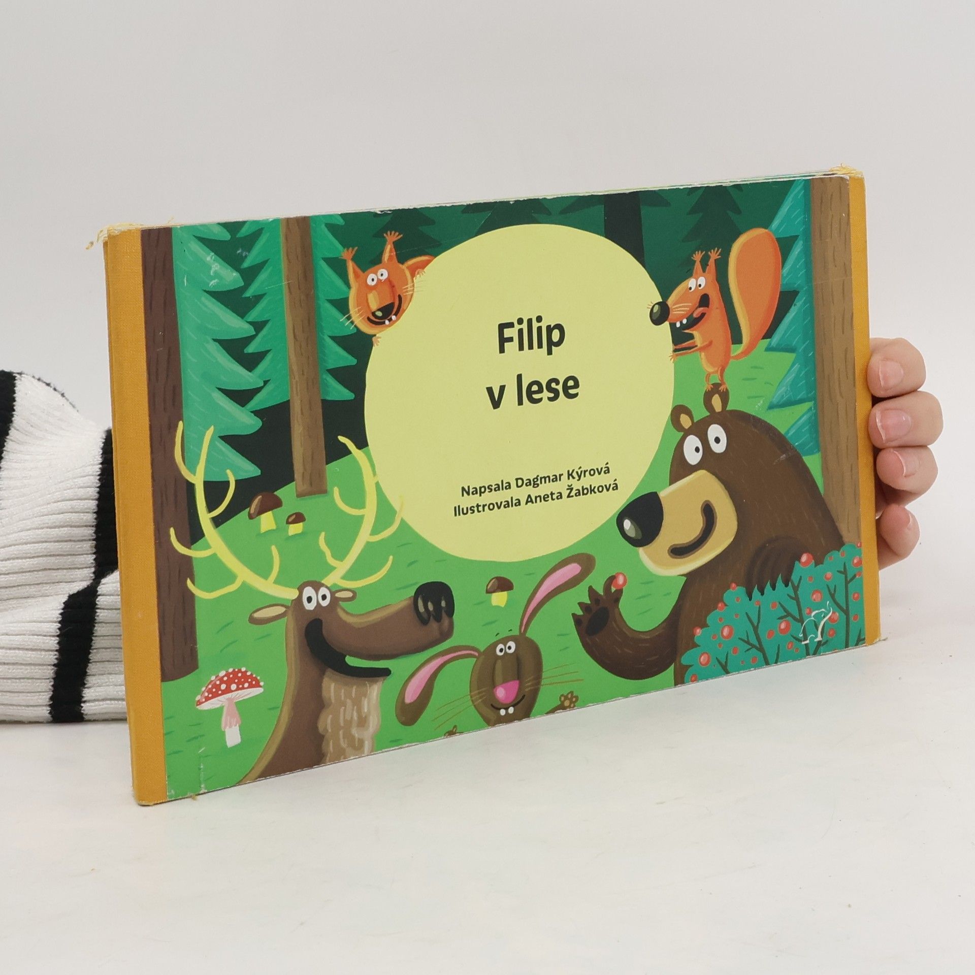 Jáchym Pilař v lese