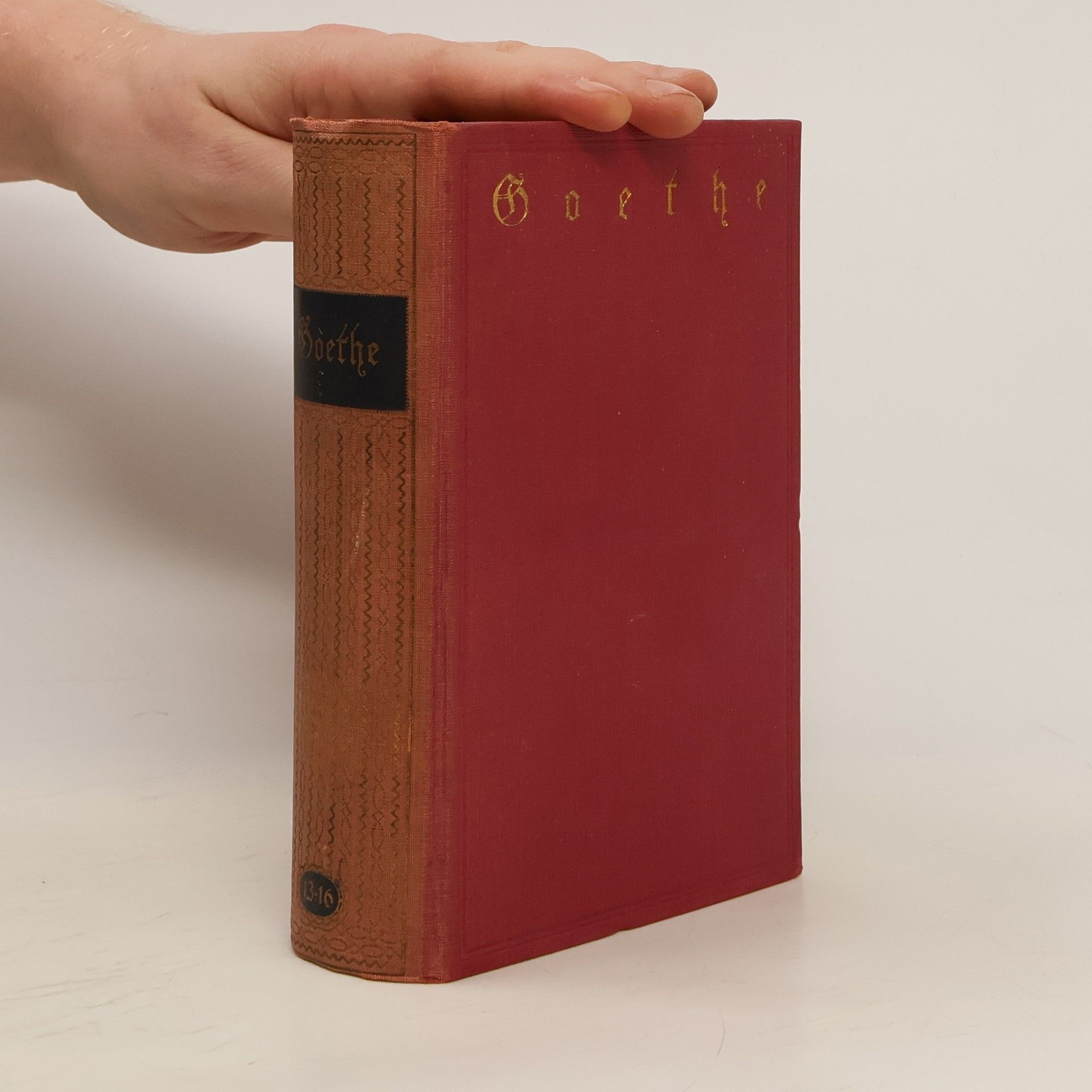 Johann Wolfgang von Goethe Goethes ausgewählte Werke in sechzehn Bänden 13