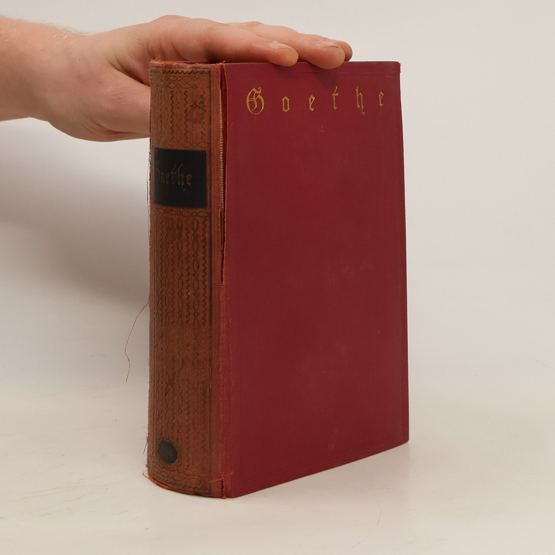 Johann Wolfgang von Goethe Goethes ausgewählte Werke in sechzehn Bänden 1. Band