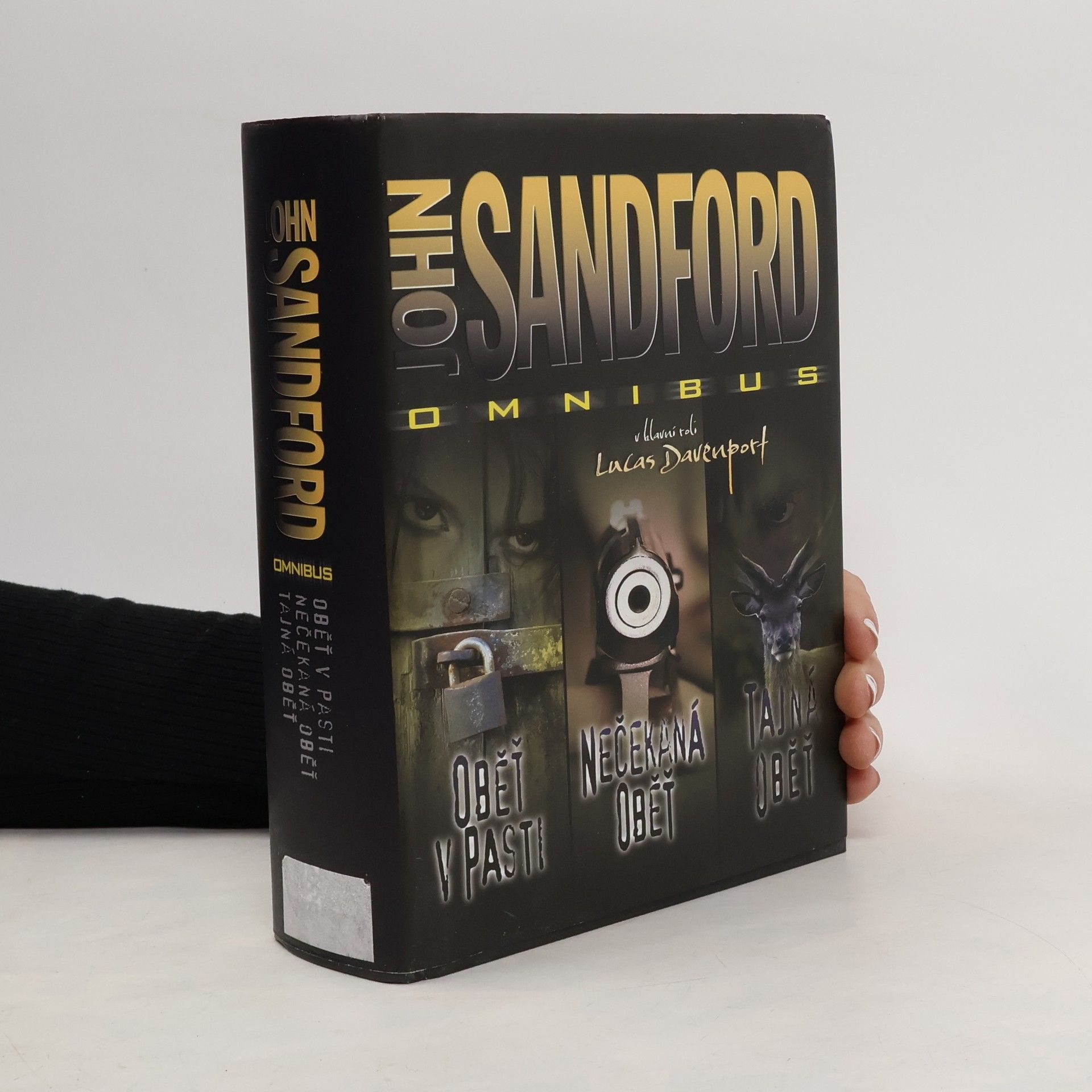 Veronika Matysová Oběť v pasti. Nečekaná oběť. Tajná oběť. Omnibus. V hlavní roli Lucas Davenport (3 díly v 1 svazku)