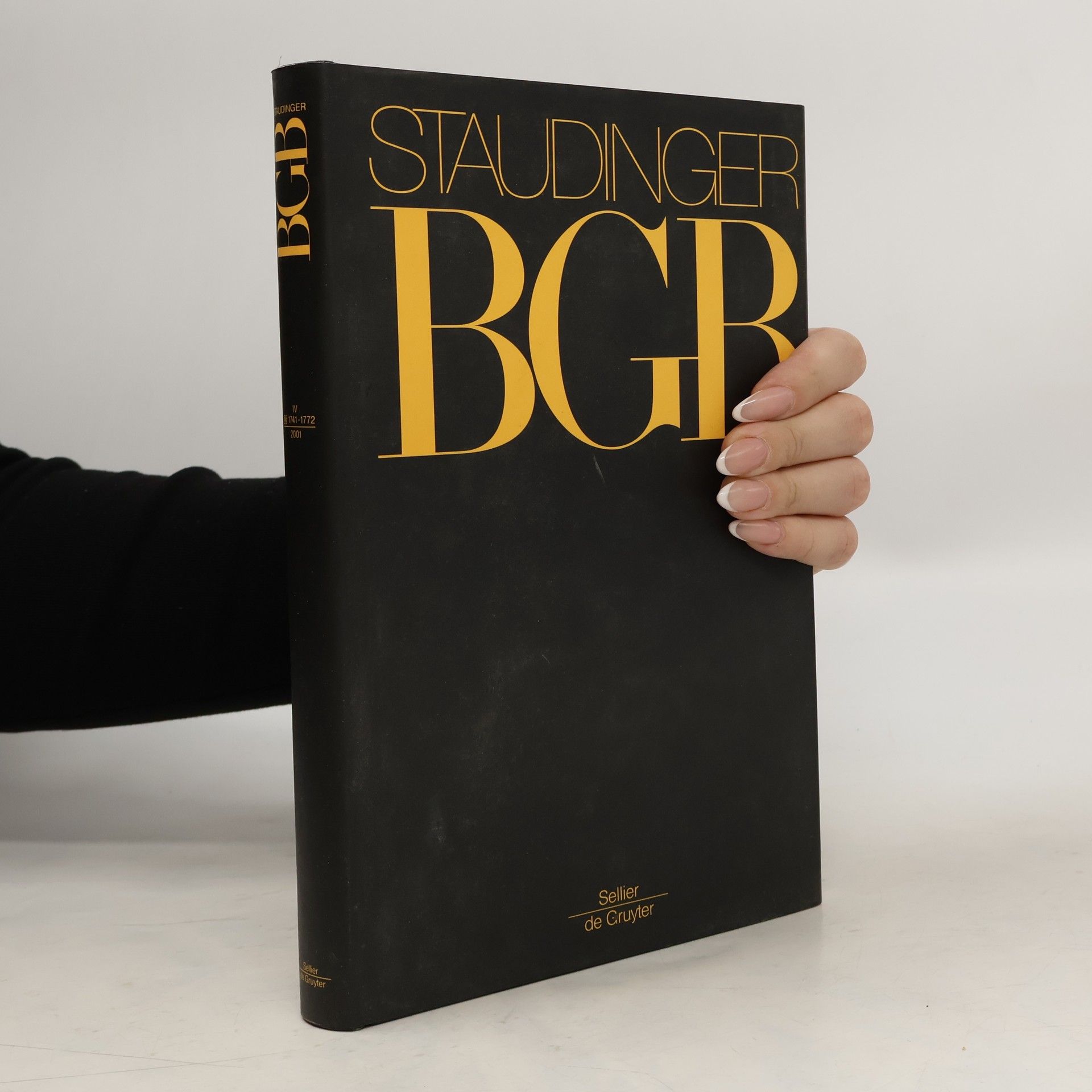 Julius von Staudinger J. von Staudingers Kommentar zum Bürgerlichen Gesetzbuch IV