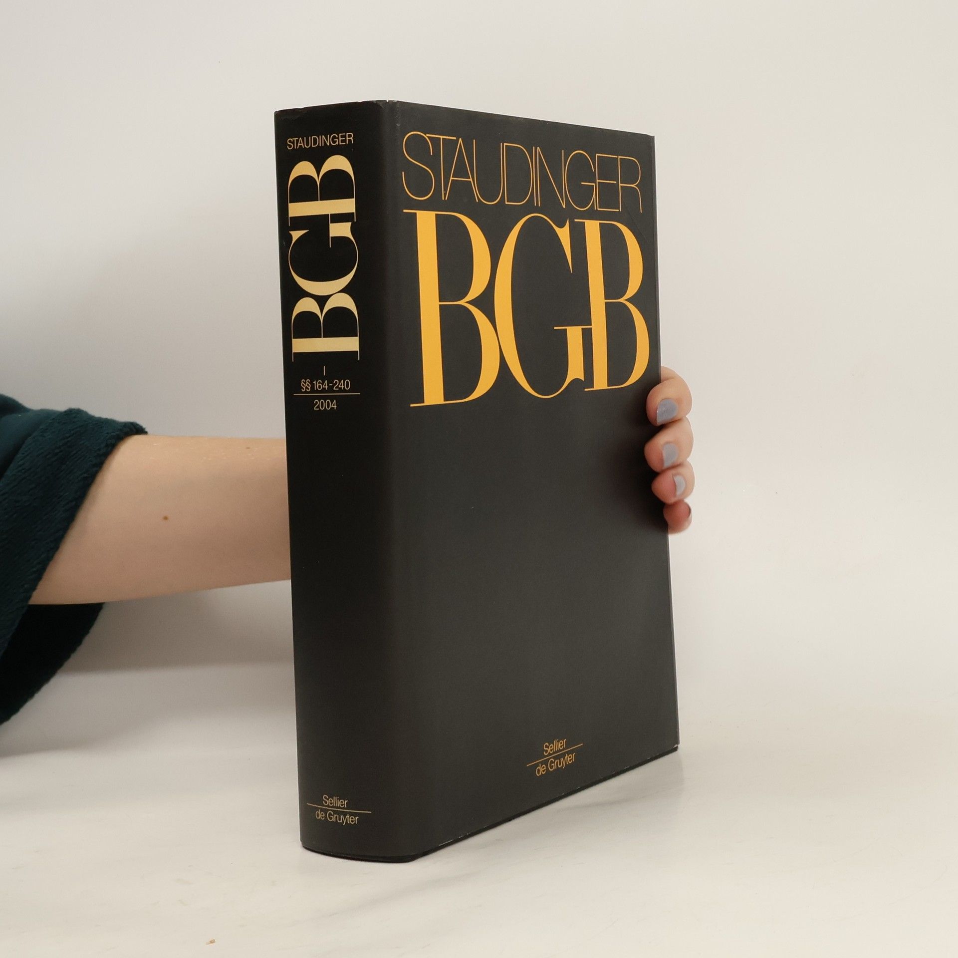 J. von Staudingers Kommentar zum Bürgerlichen Gesetzbuch I - §§ 164-240