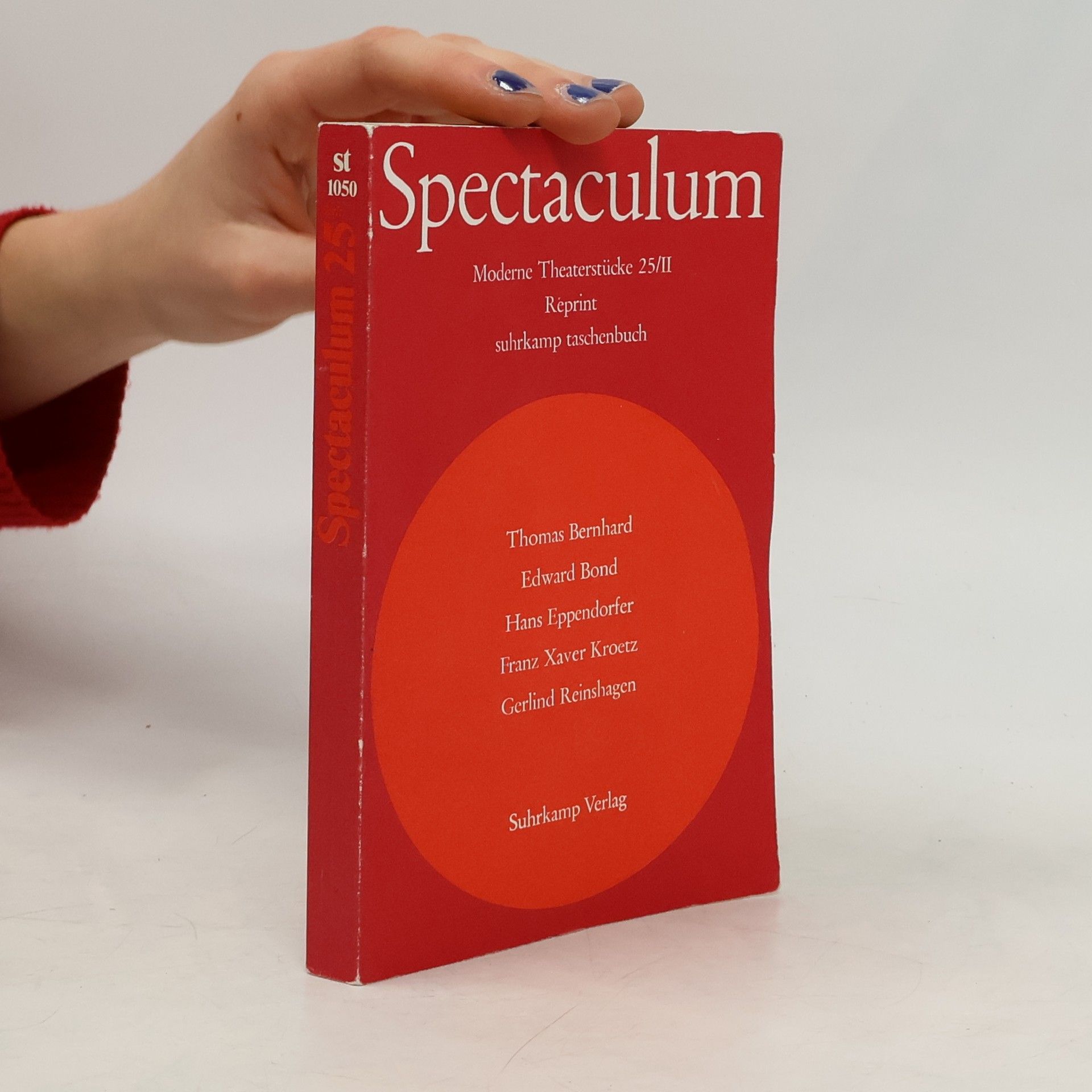 Collectif d'auteurs Spectaculum. Moderne Theaterstücke 25/II. Reprint