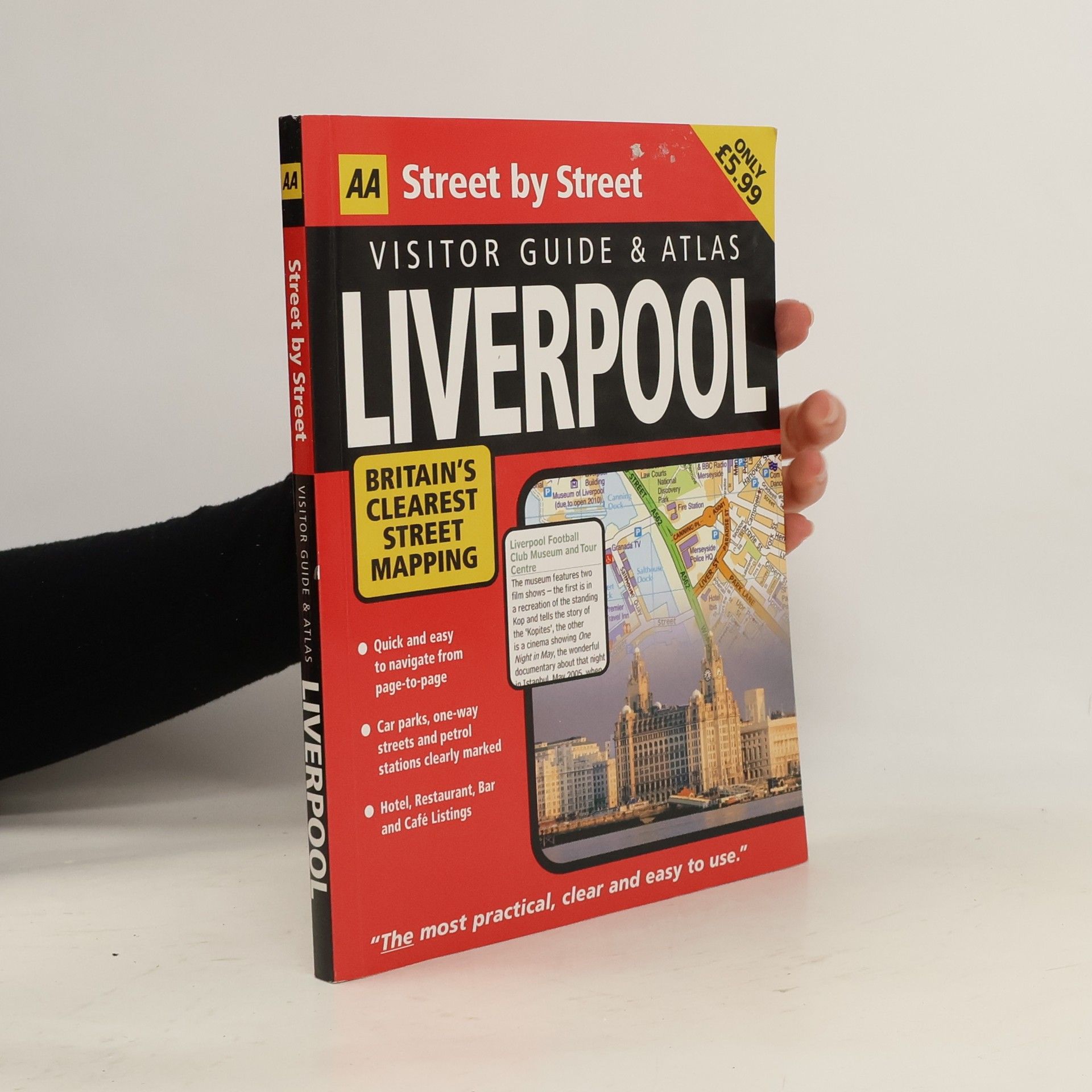 AA Publishing AA Street by Street: Liverpool