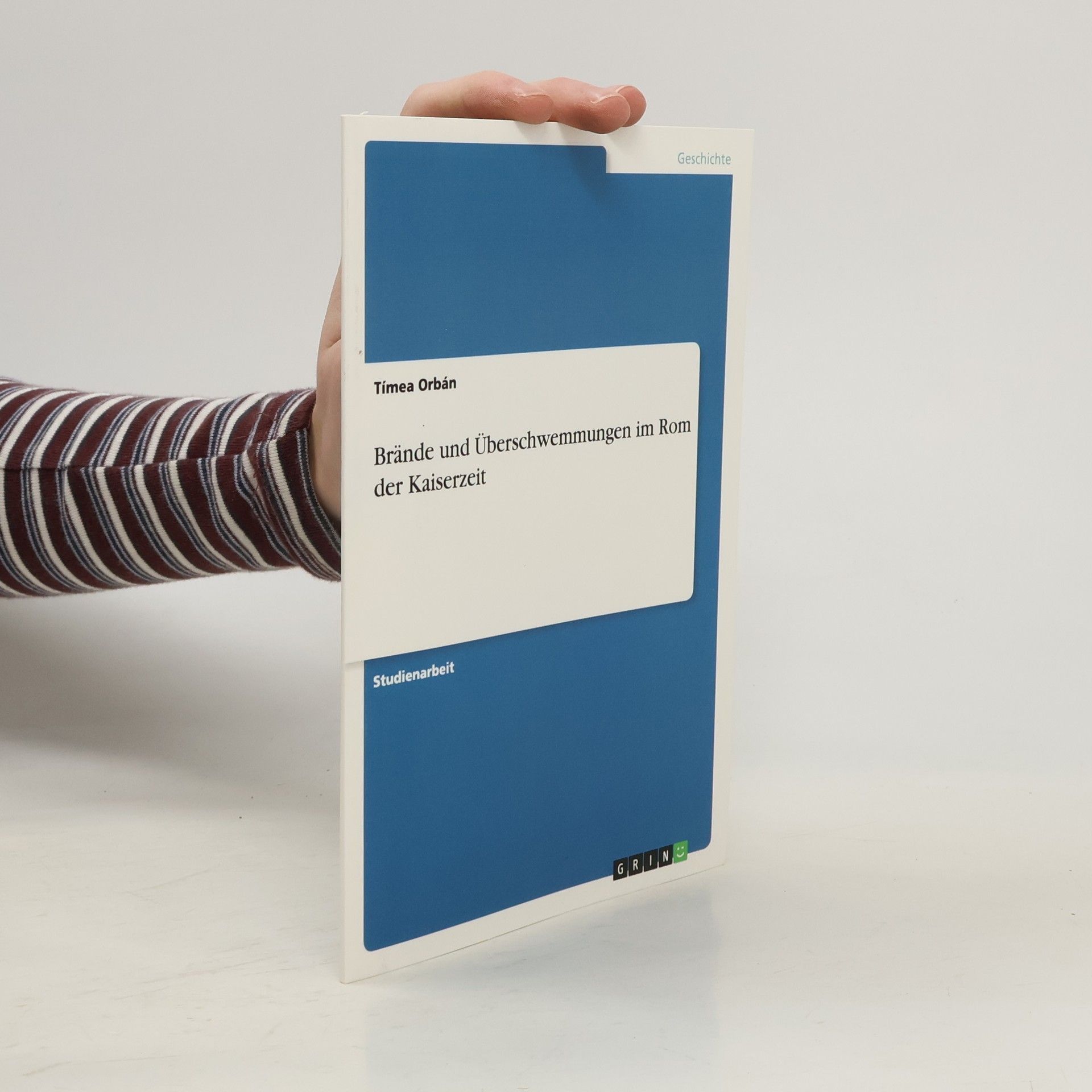 Tímea Orbán Brände und Überschwemmungen im Rom der Kaiserzeit