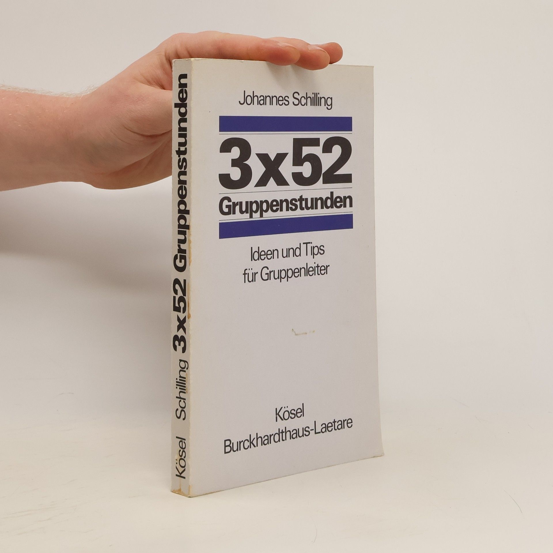 Johannes Schilling 3 x 52 Gruppenstunden