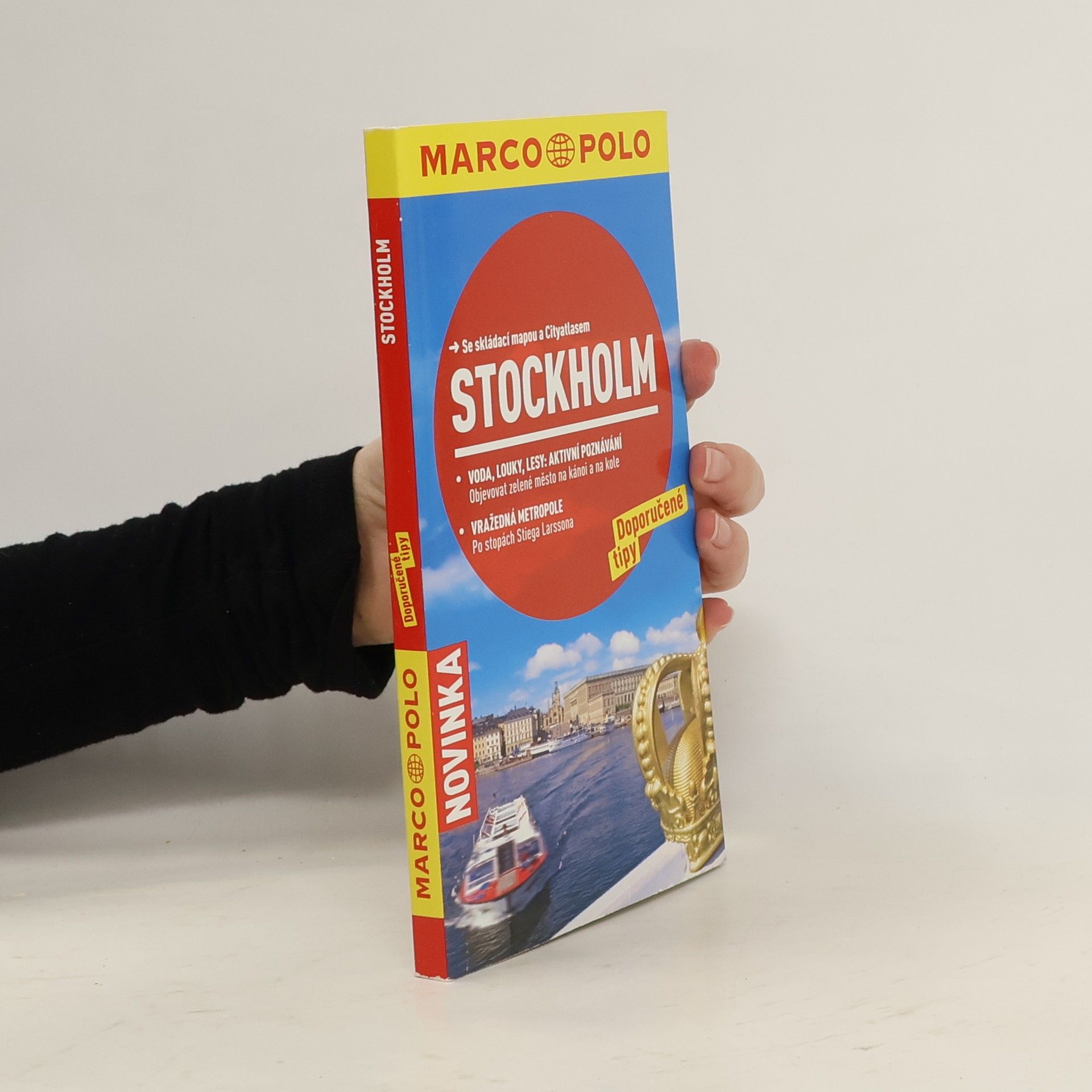 Stockholm: doporučené tipy - se skládací mapou a cityatlasem