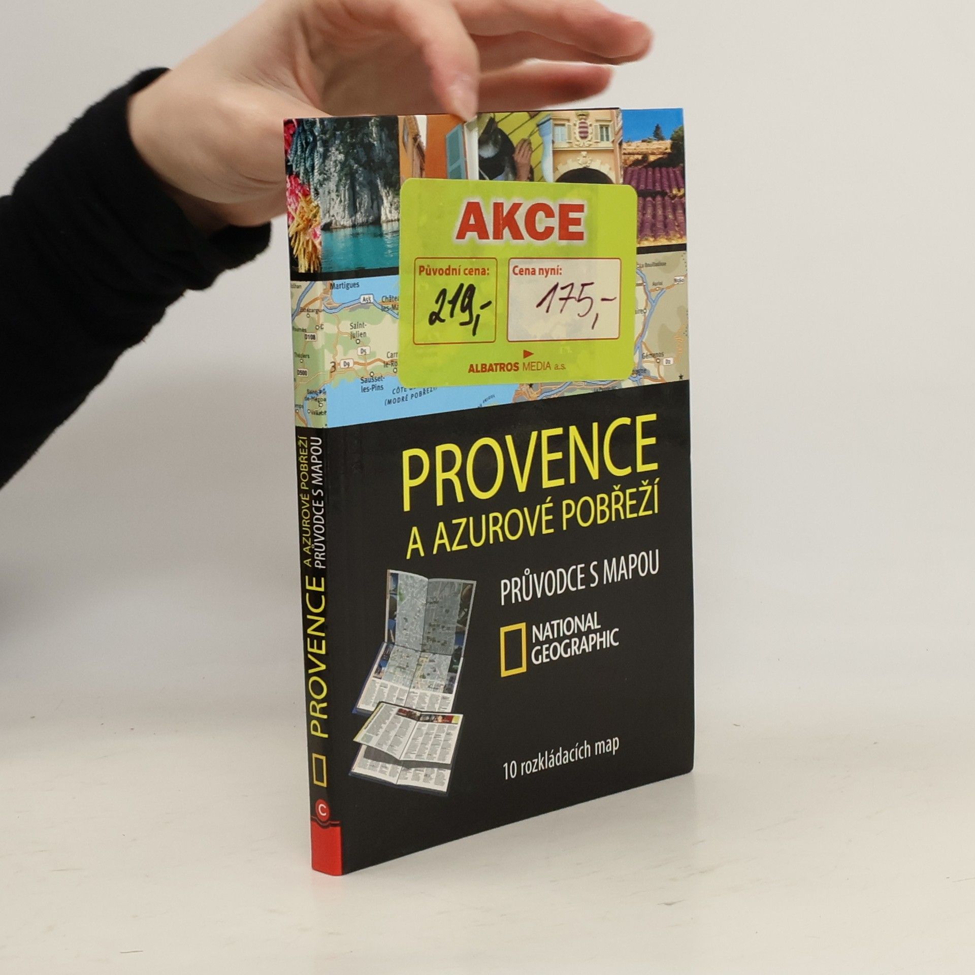 Barbara A. Noe Provence a Azurové pobřeží, průvodce s mapou