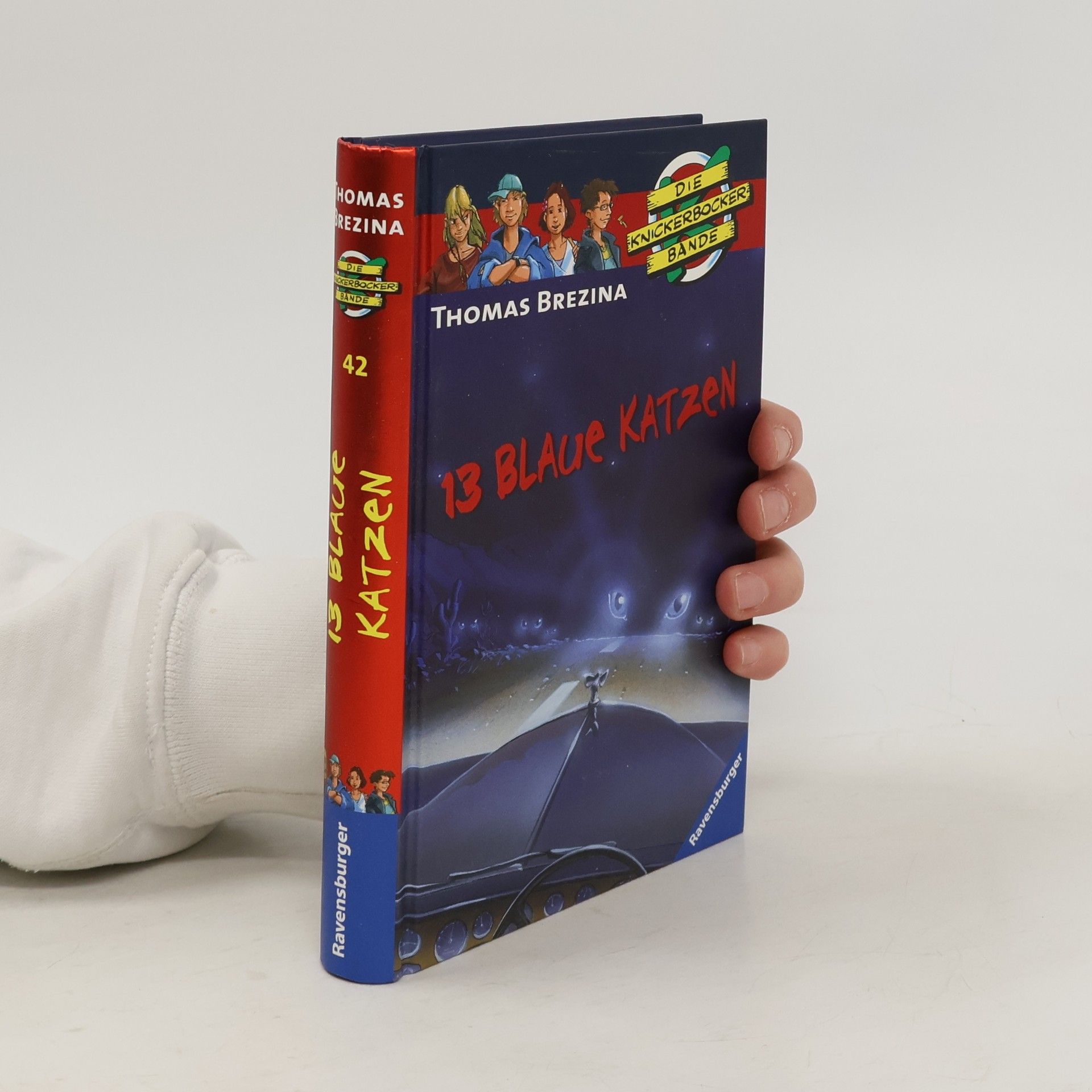 Thomas C. Brezina Die Knickerbocker-Bande : 13 blaue Katzen