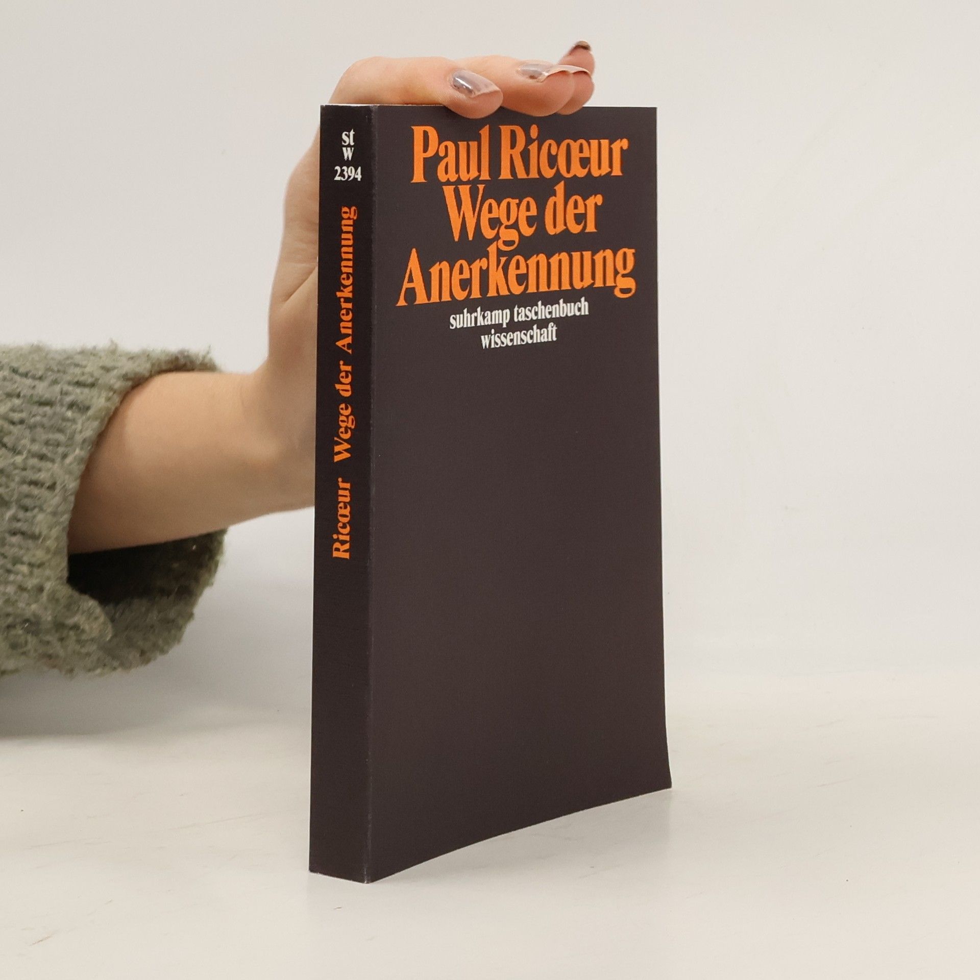 Paul Ricœur Wege der Anerkennung