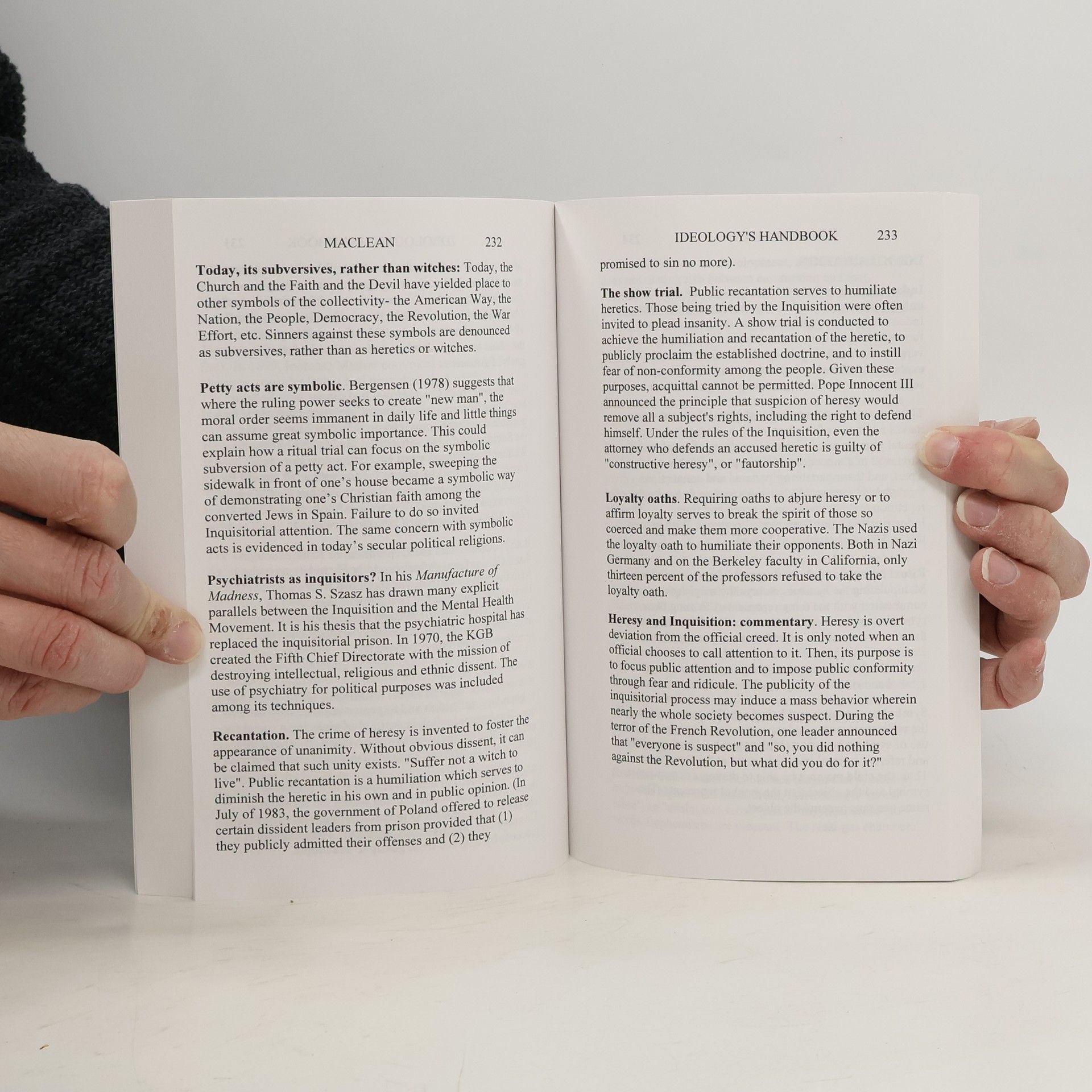 Sumner MacLean Ideology's Handbook
