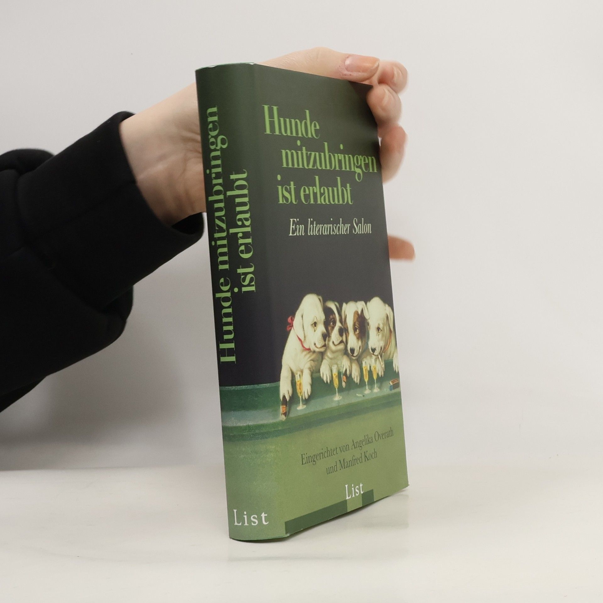 Angelika Overath Hunde mitzubringen ist erlaubt