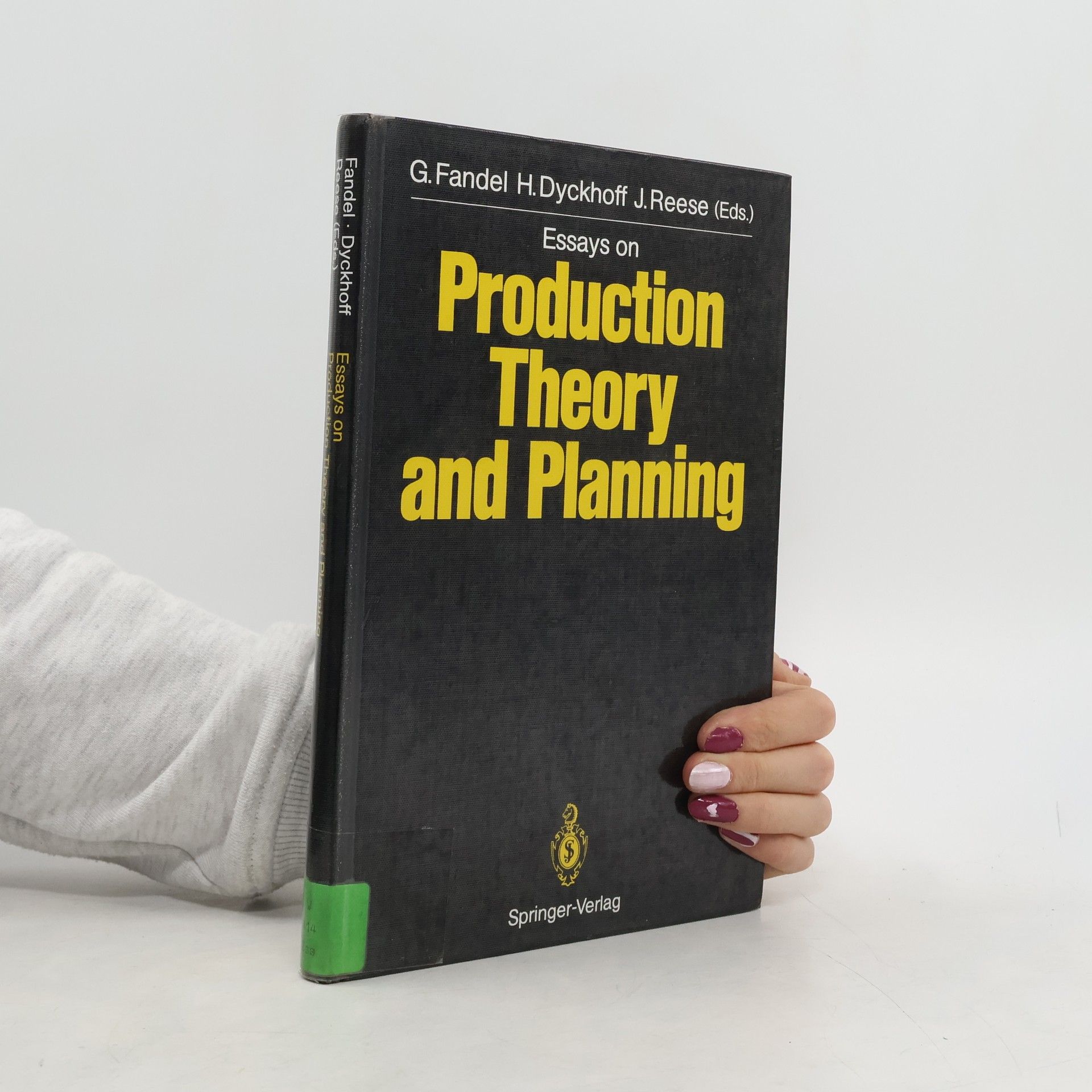 Essays on Production Theory and Planning
