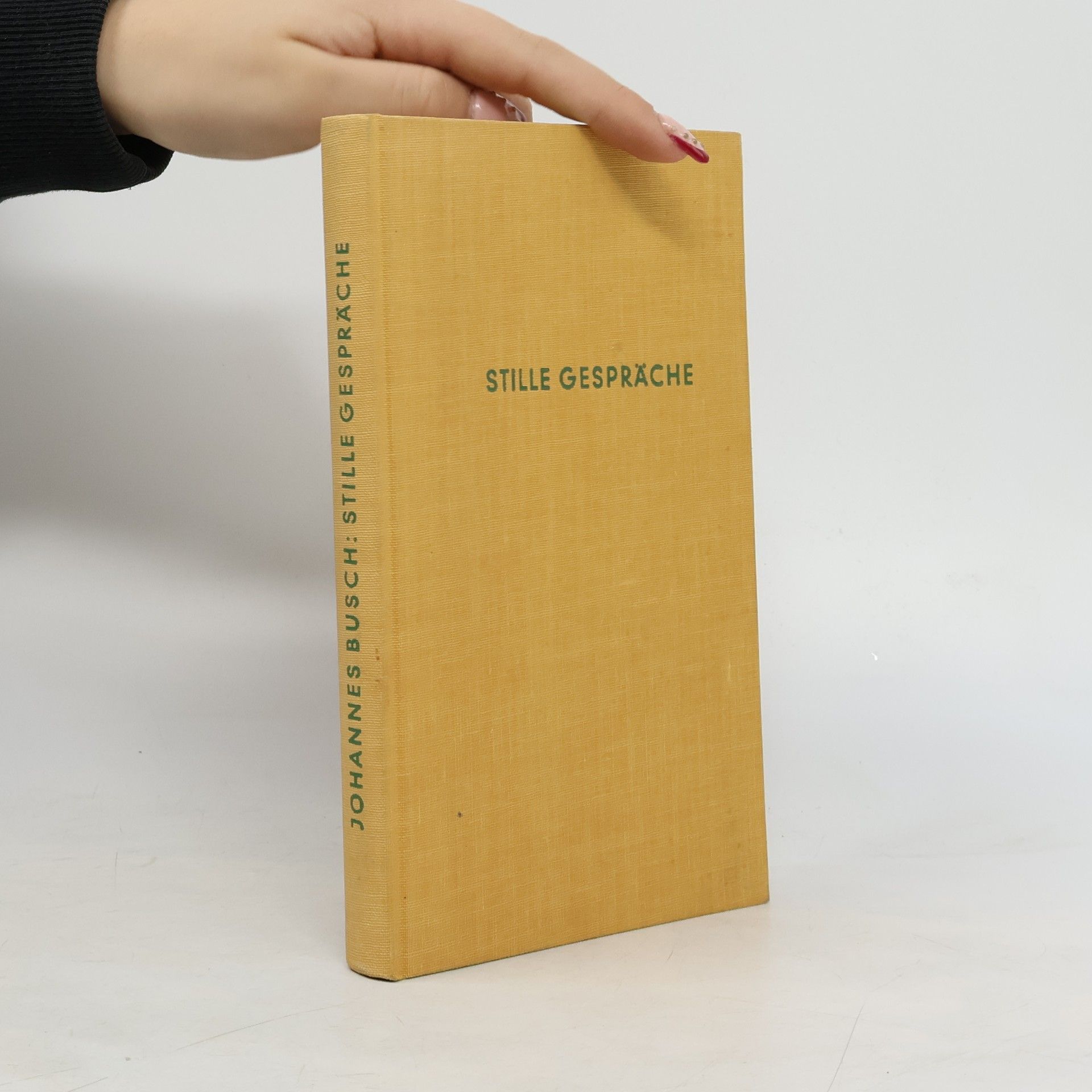 Johannes Busch Stille Gespräche : Eine Handreichung für Mitarbeiter