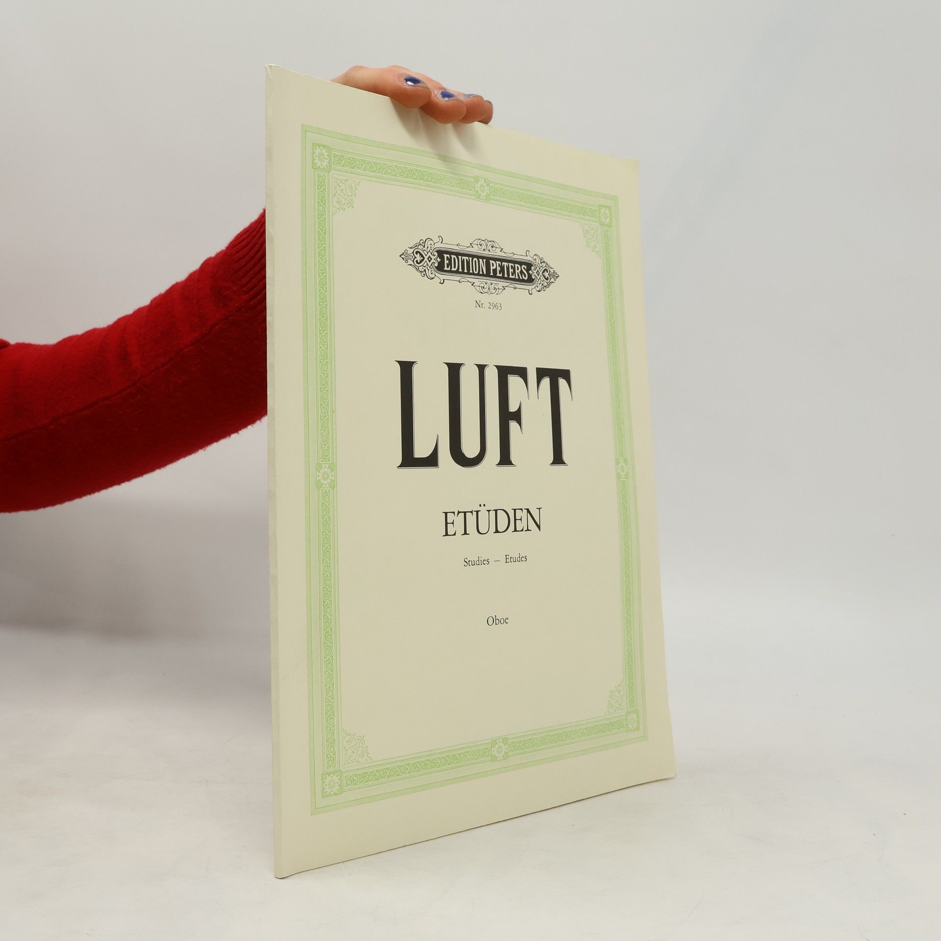 Julius Heinrich Luft 24 Studies for Oboe