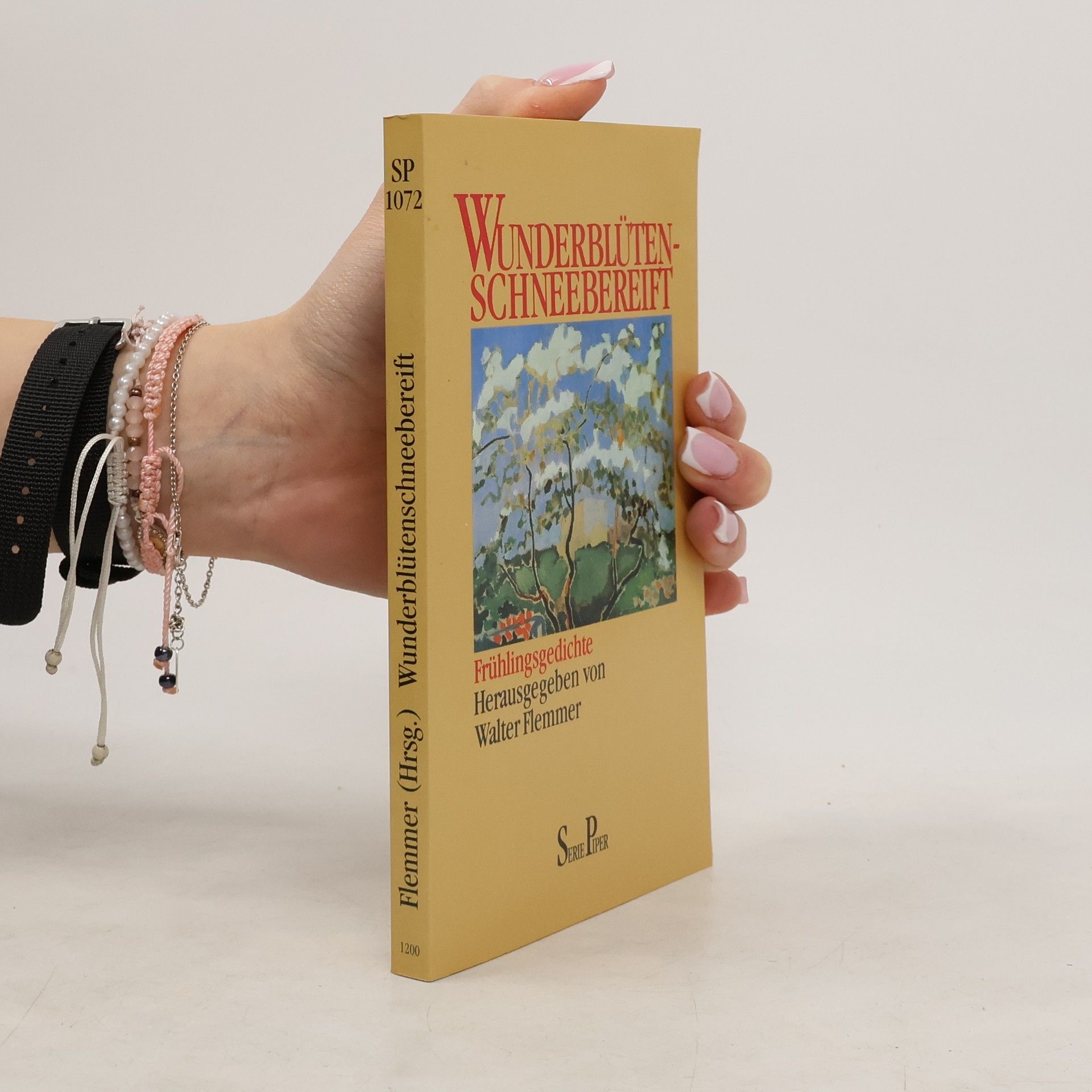 Walter Flemmer Wunderblüten - schneebereift