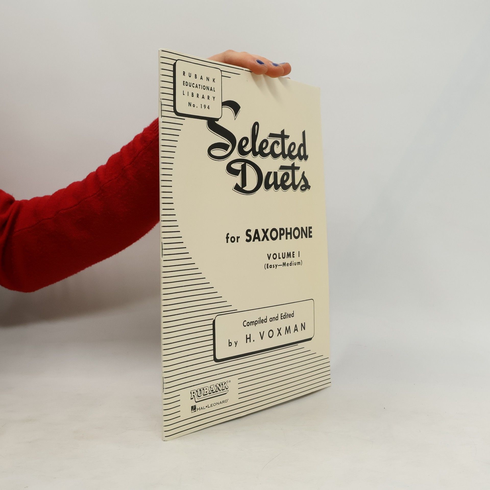 H. Voxman Selected Duets for Saxophone I