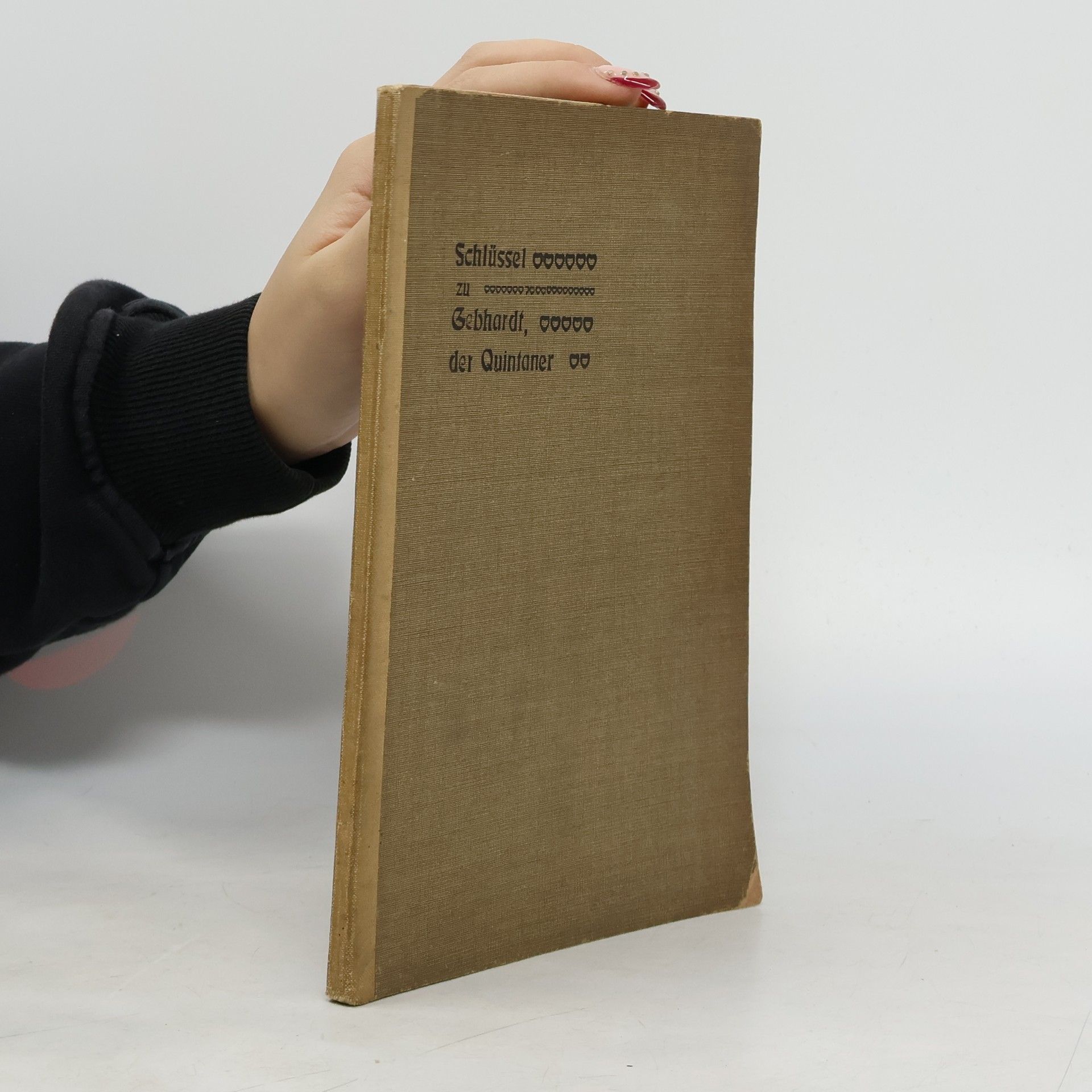 AA.VV. Schlüssel zu Gebhardt. Der Quintaner