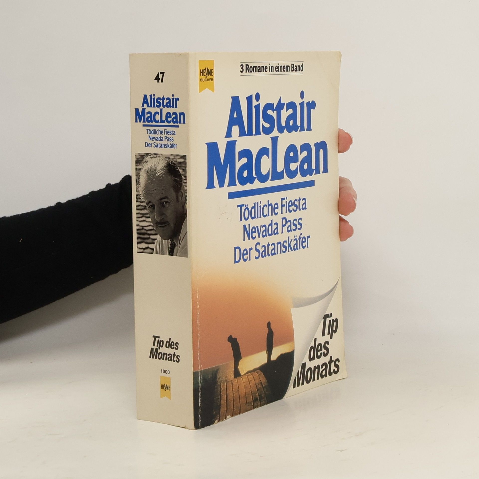 Alistair MacLean Tip des Monats.Tödliche Fiesta. Nevada Pass. Der Satanskäfer. 3 Romane in einem Band.